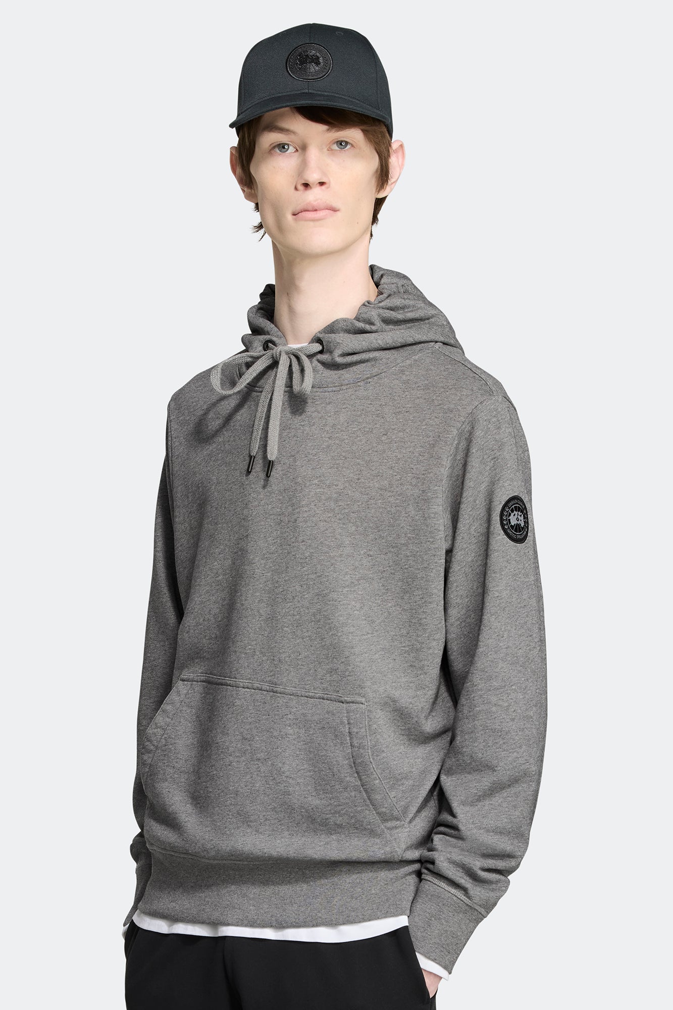 Huron Hoodie Black Label (Men) - Stone Heather