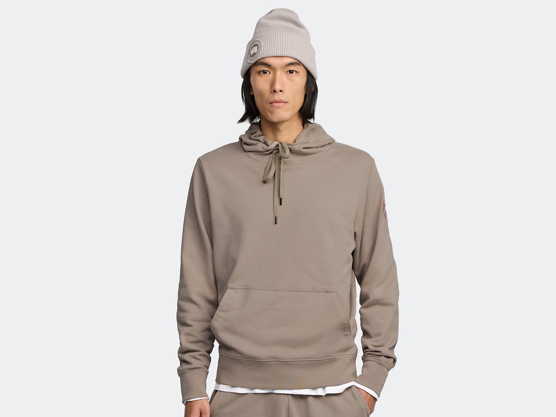 Huron Hoodie (Men) - Limestone