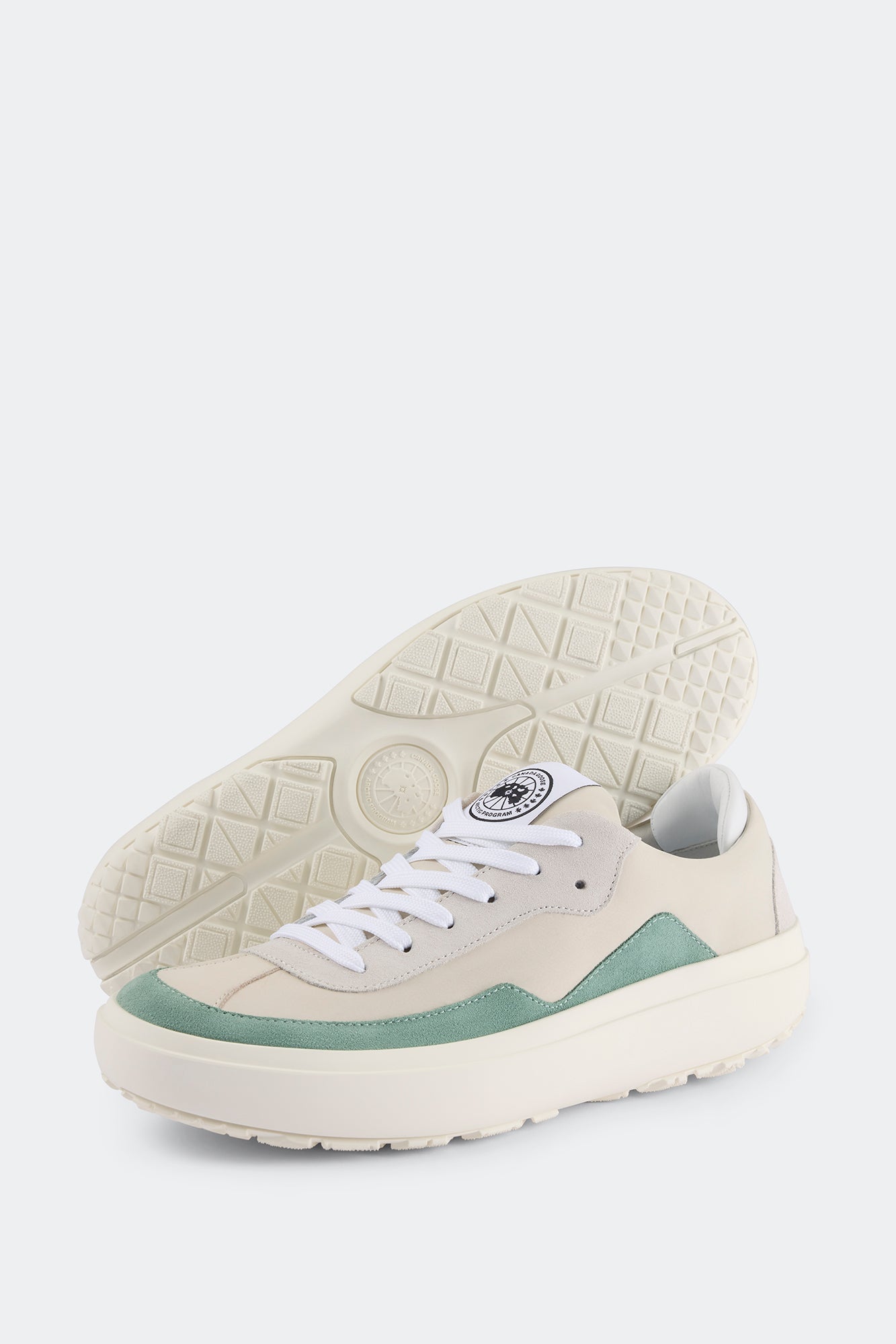 Women's Ossington Sneaker - White/Washed Green