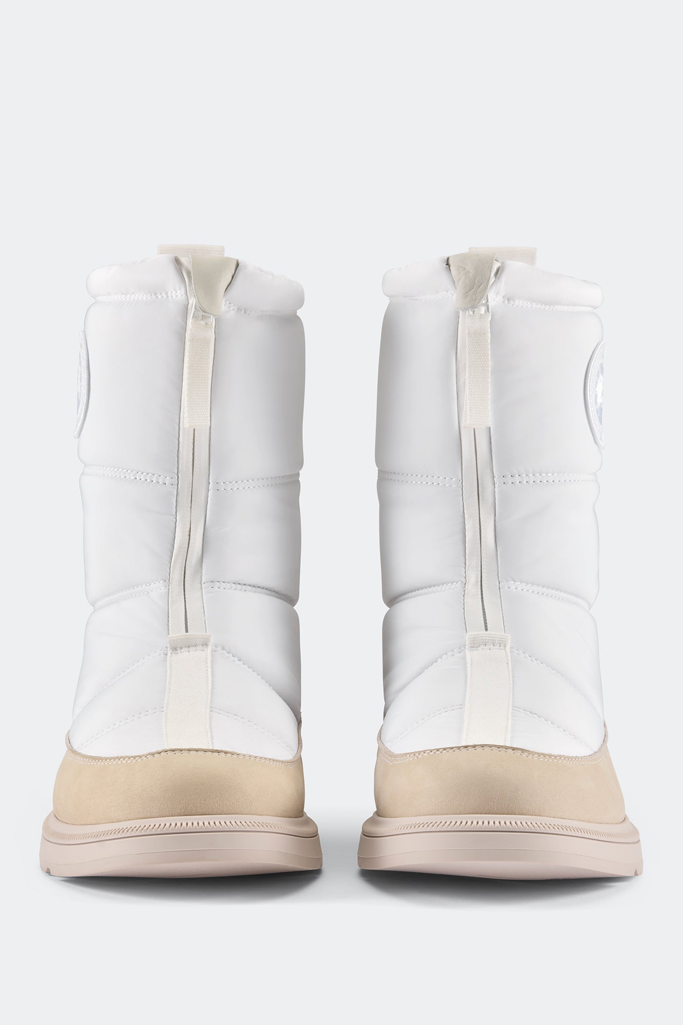 Women's Cypress Fold-Down Puffer Boot - White/Snowcap