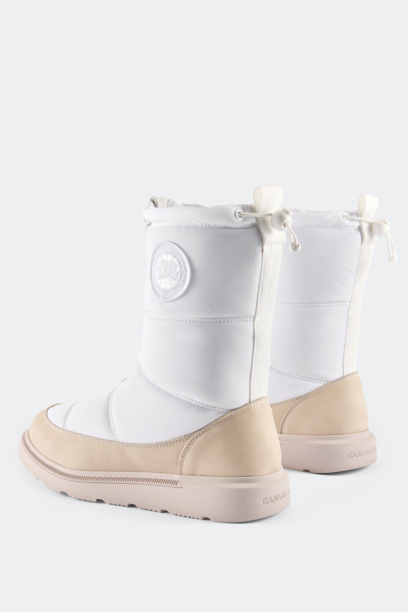 Women's Cypress Fold-Down Puffer Boot - White/Snowcap