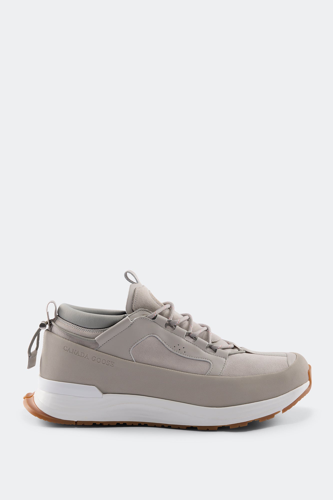 Men's Glacier Trail Sneaker - Limestone/White