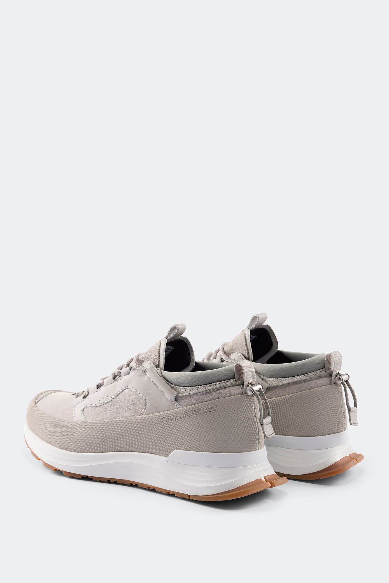Men's Glacier Trail Sneaker - Limestone/White