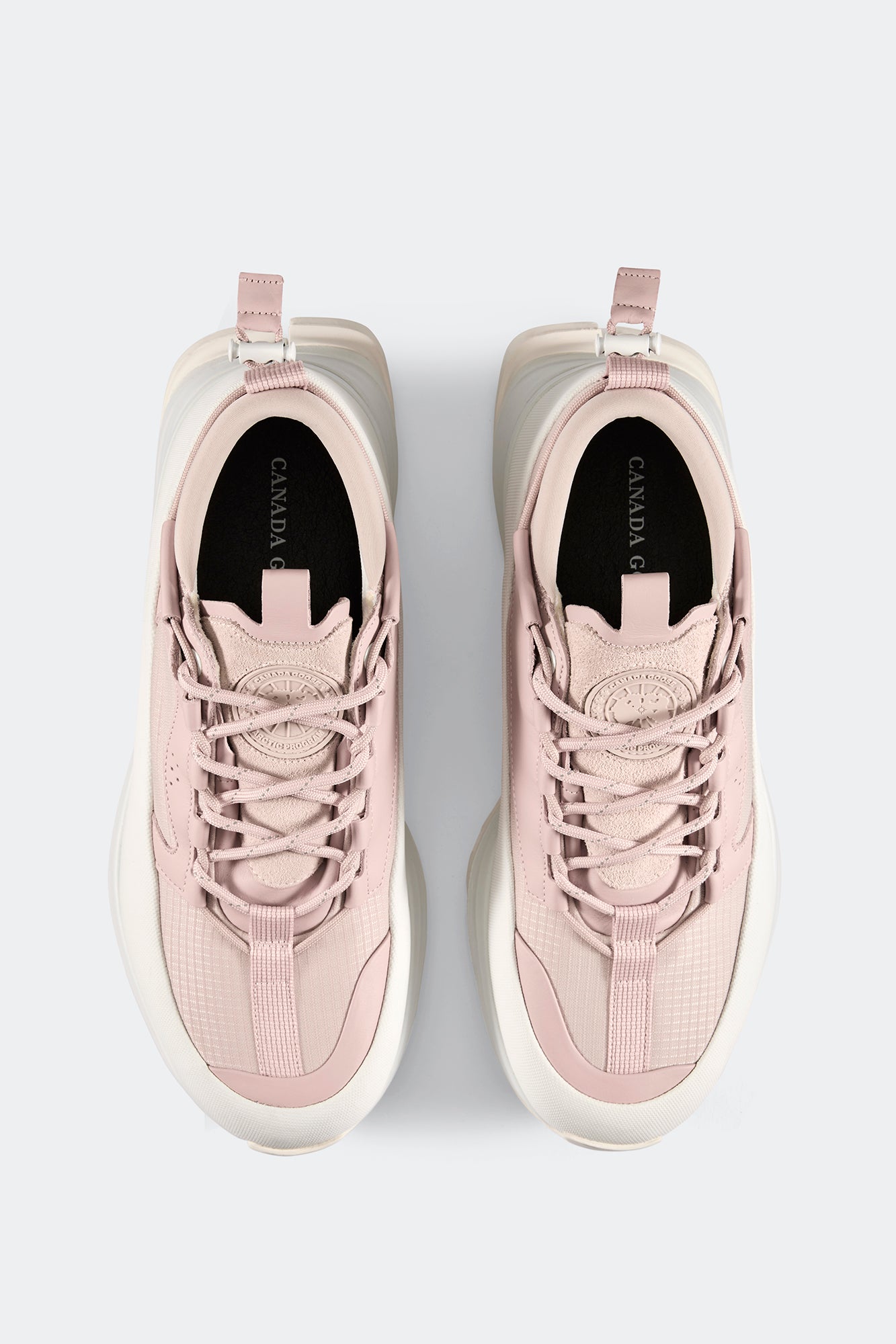 Women's Glacier Trail Sneaker - Lucent Rose/White