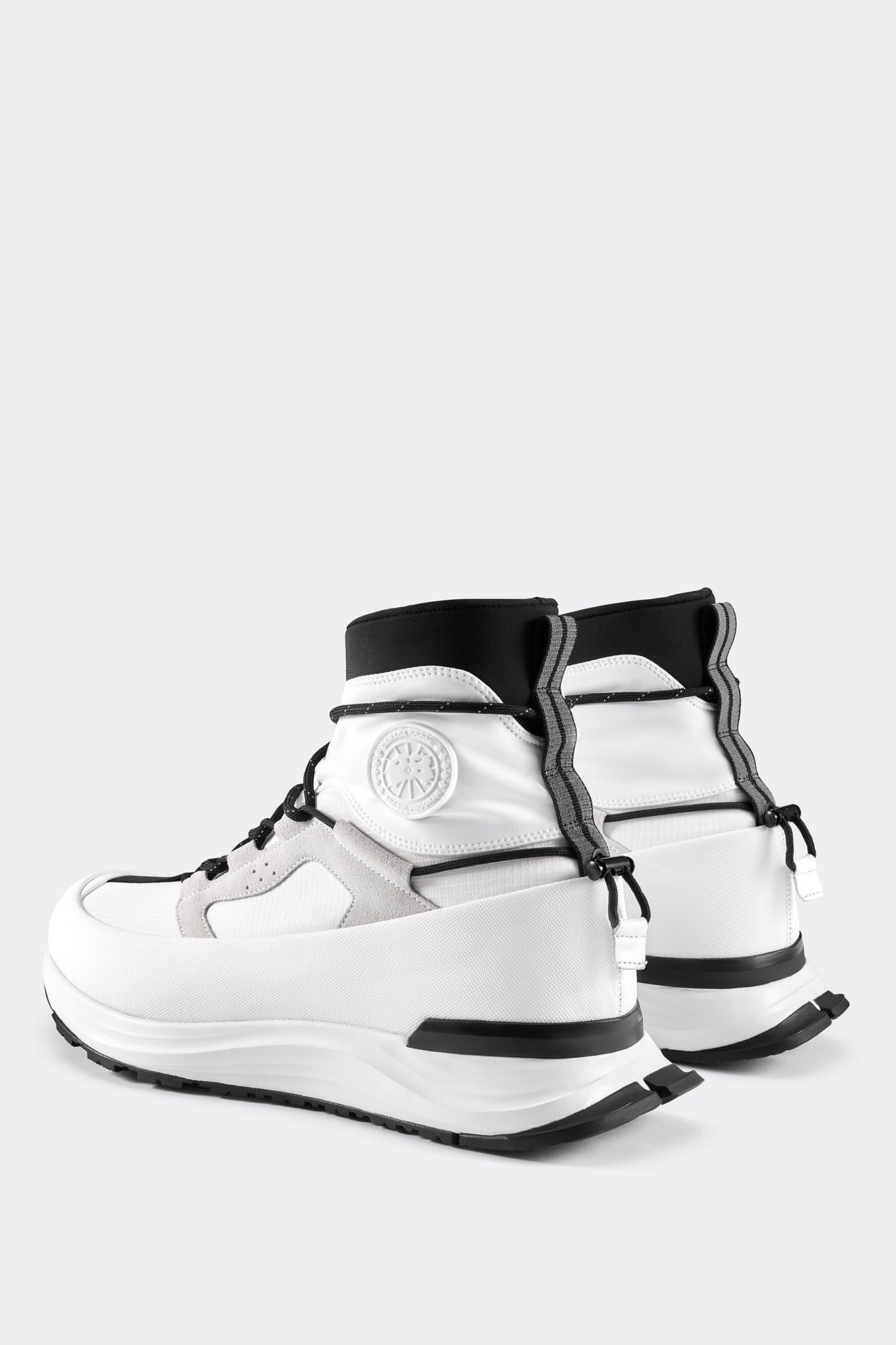 Men's Glacier Trail Sneaker High - White