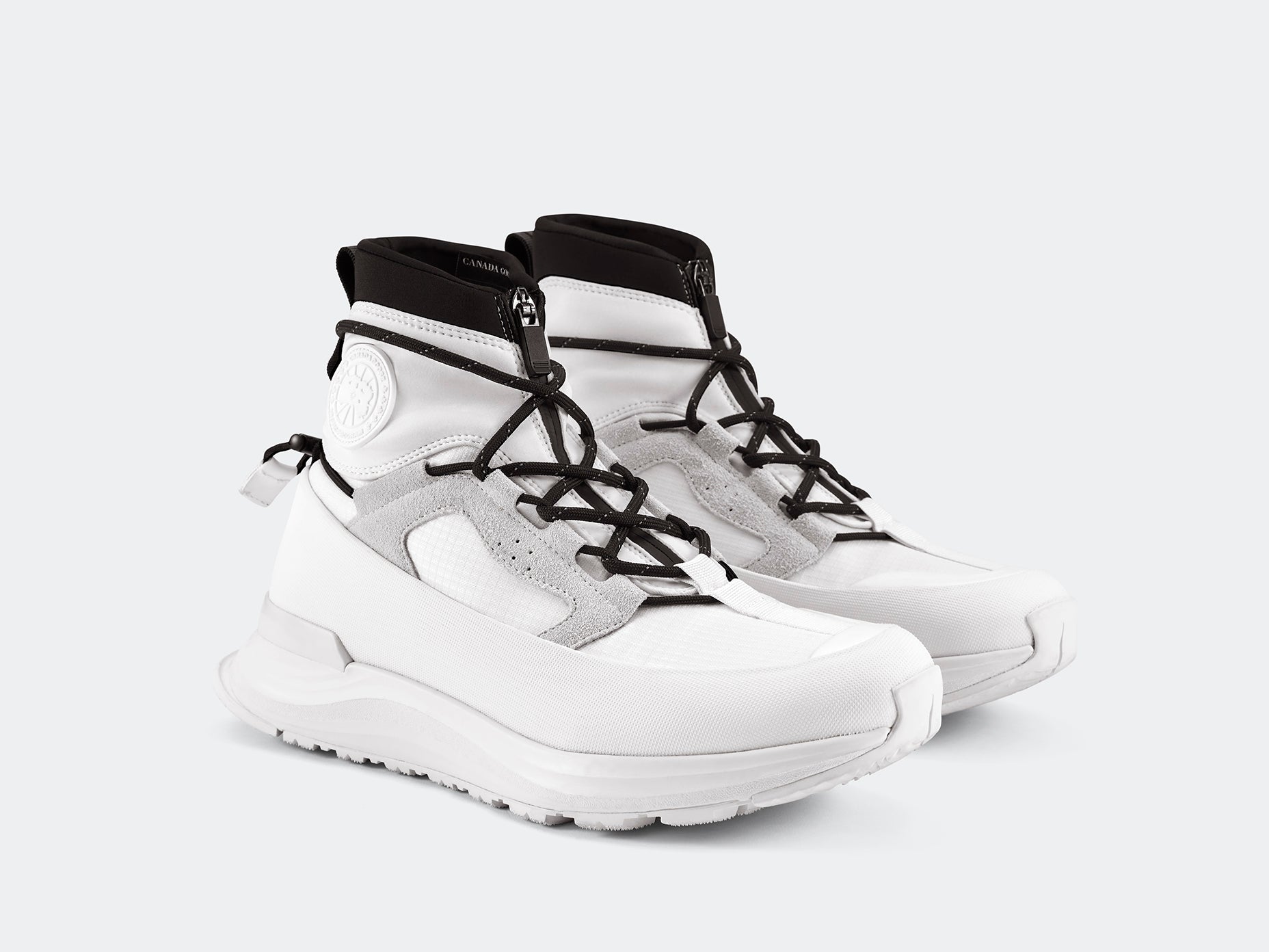Women's Glacier Trail Sneaker High - White