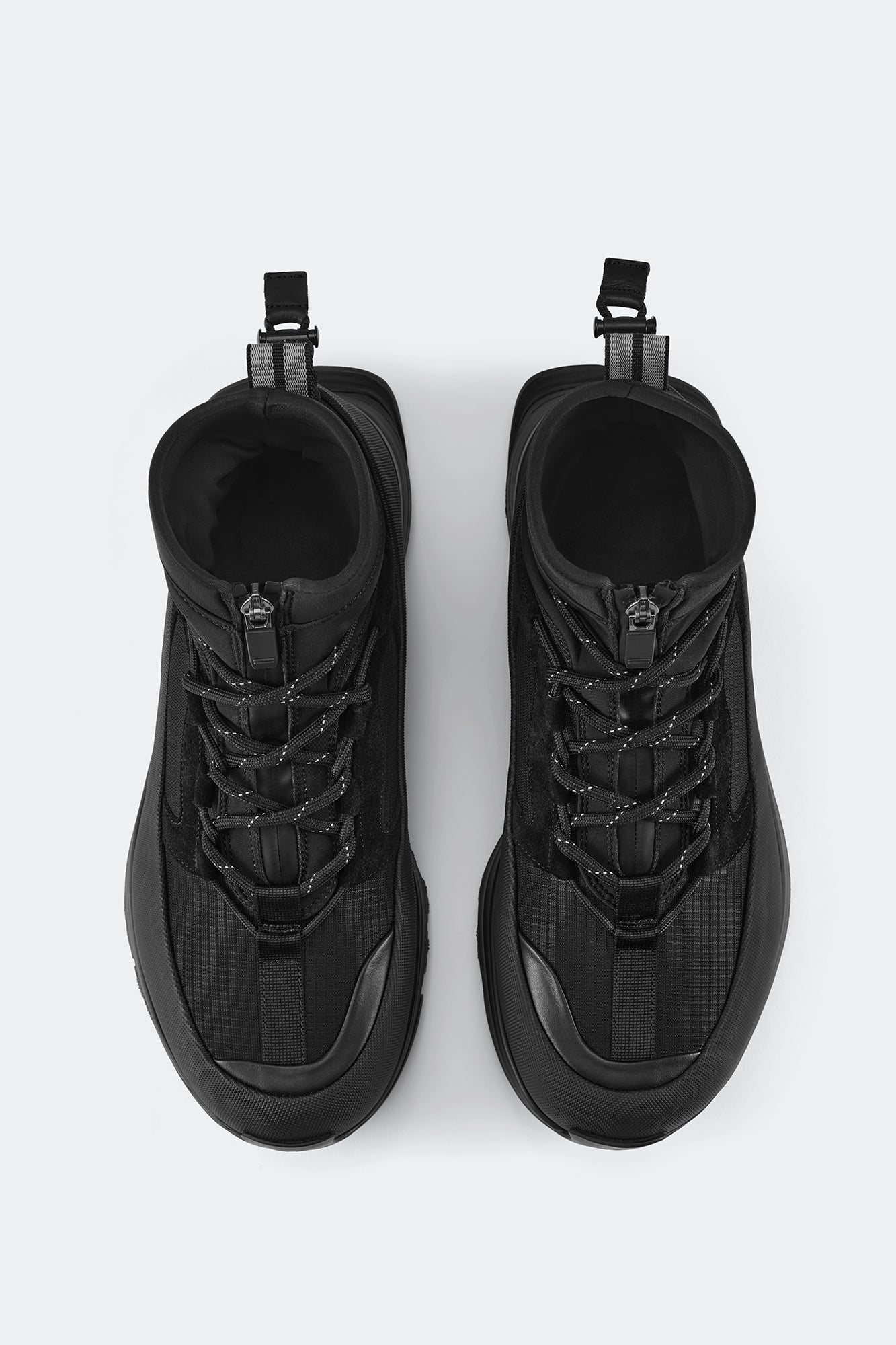 Women's Glacier Trail Sneaker High - Black