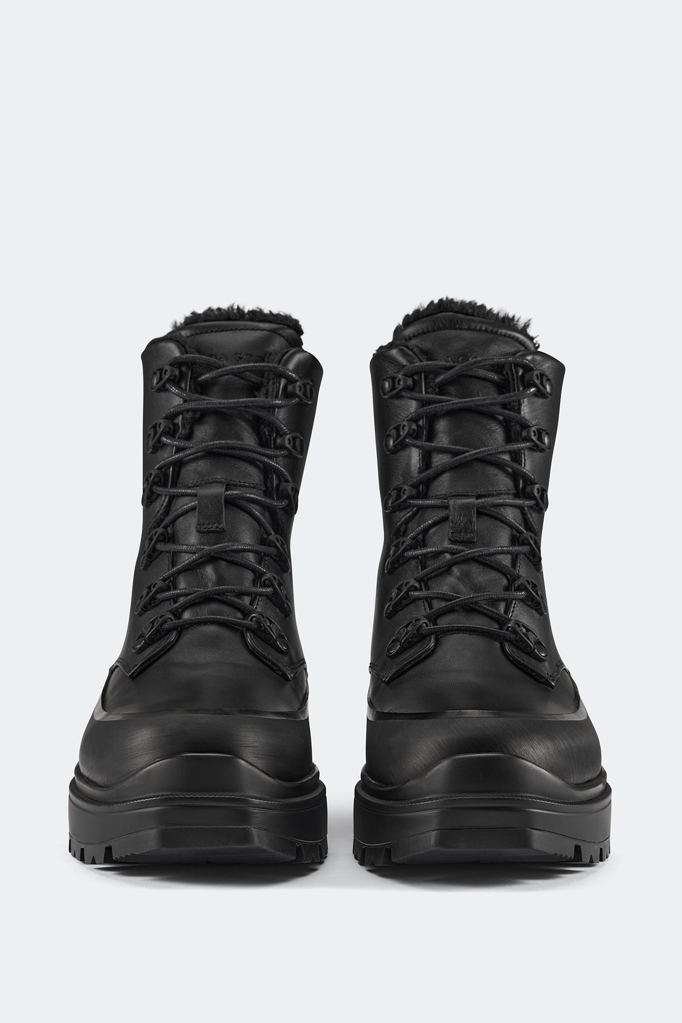 Kya Lace-up Boot - Black