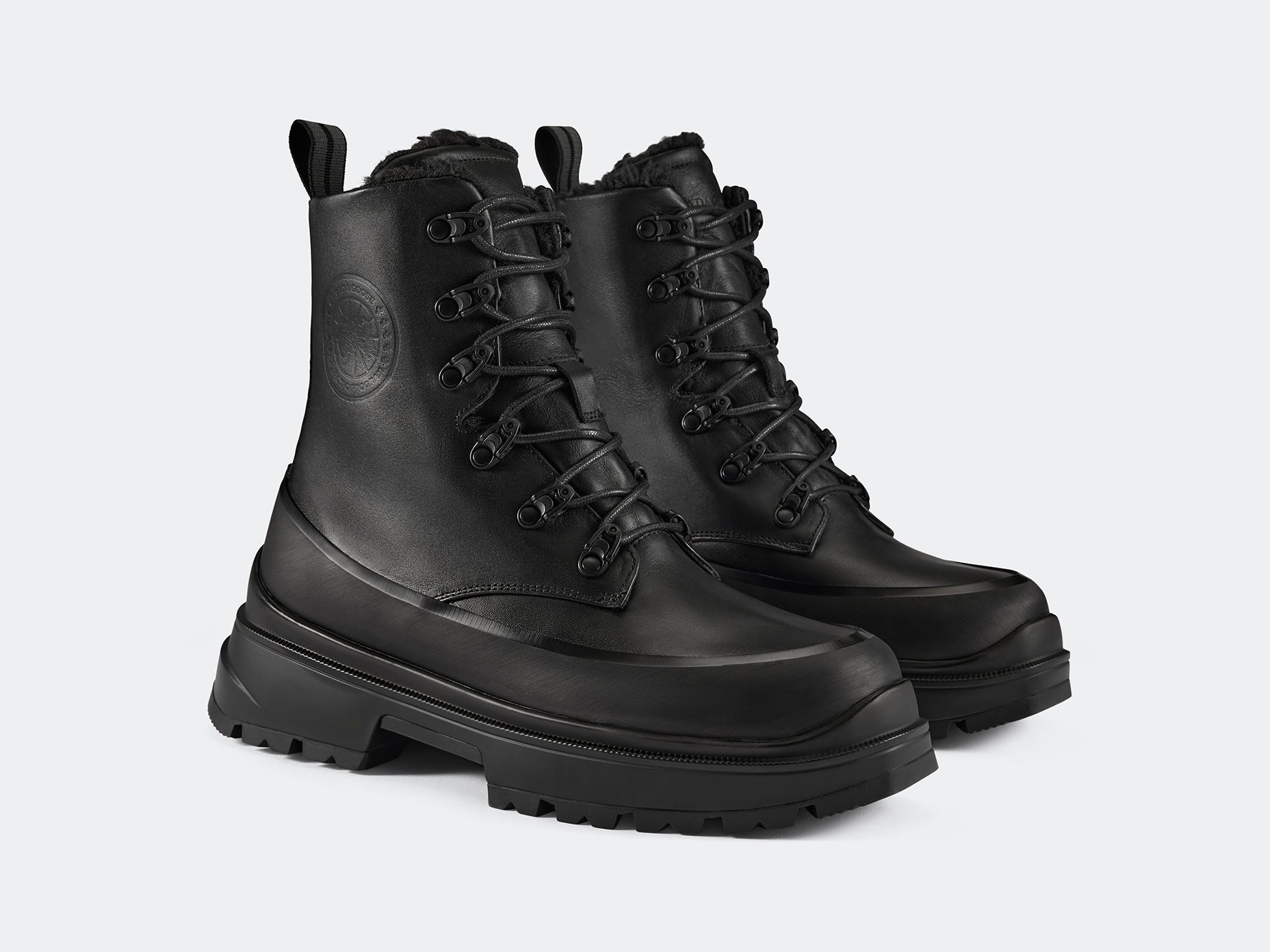 Kya Lace-up Boot - Black
