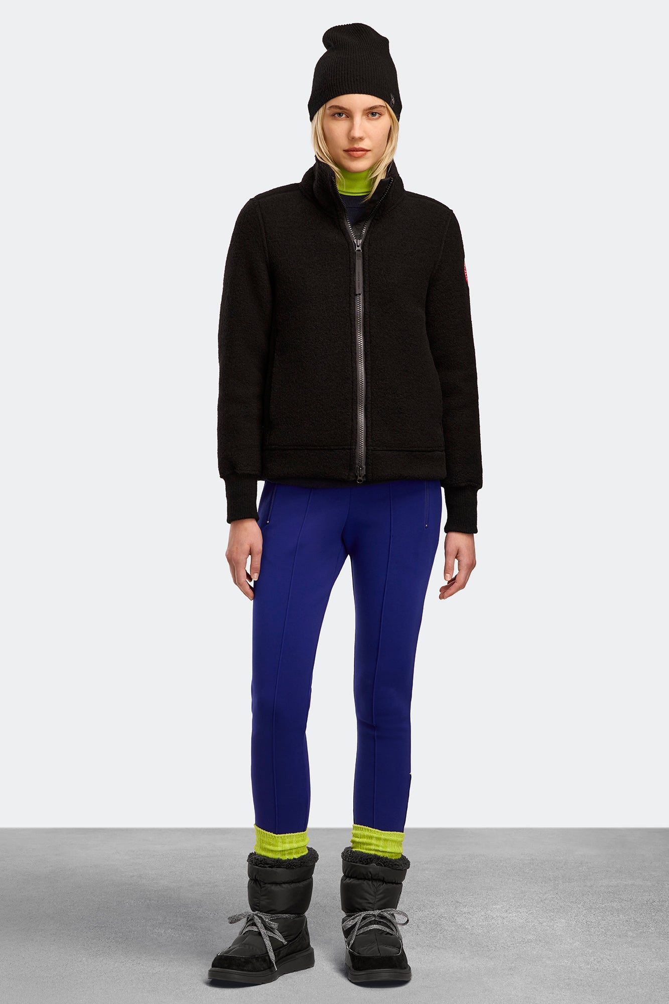 Demma Puffer Boot - Black/Black