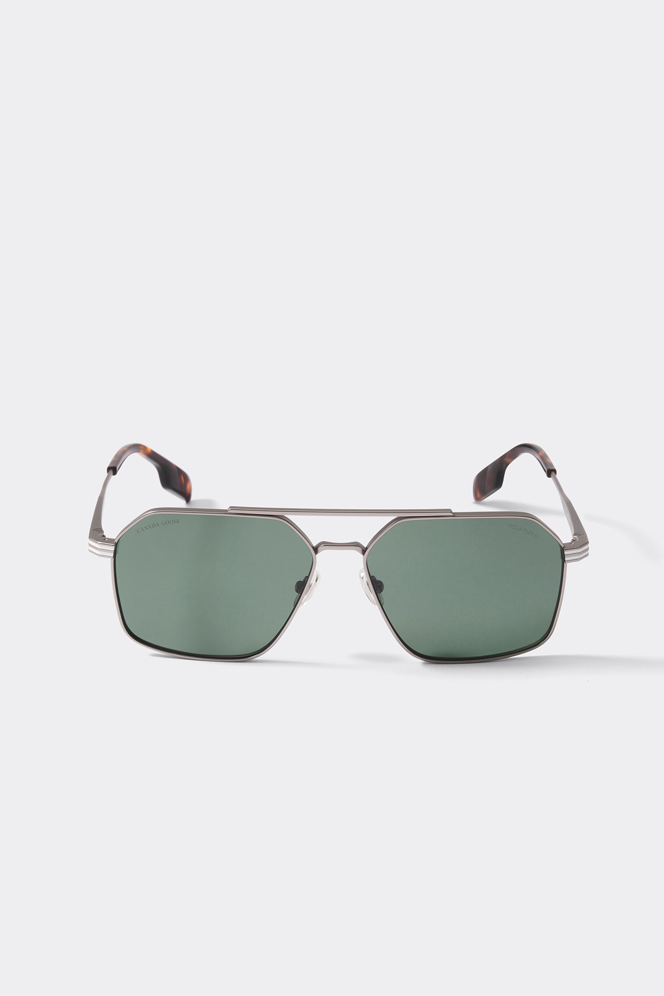 Moraine Sunglasses (Men) - Matte Light Gunmetal/Green - Image 2