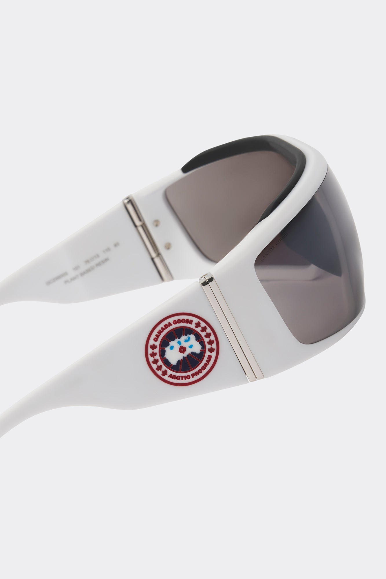 Summit Sunglasses - Matte White/Smoke - Image 3