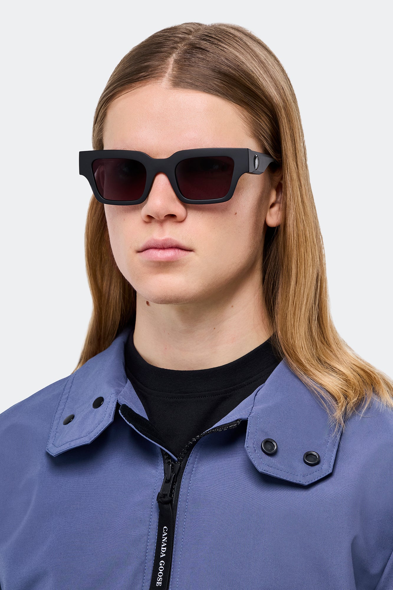 Waddington Sunglasses - Matte Black/Grey-Green - Image 5