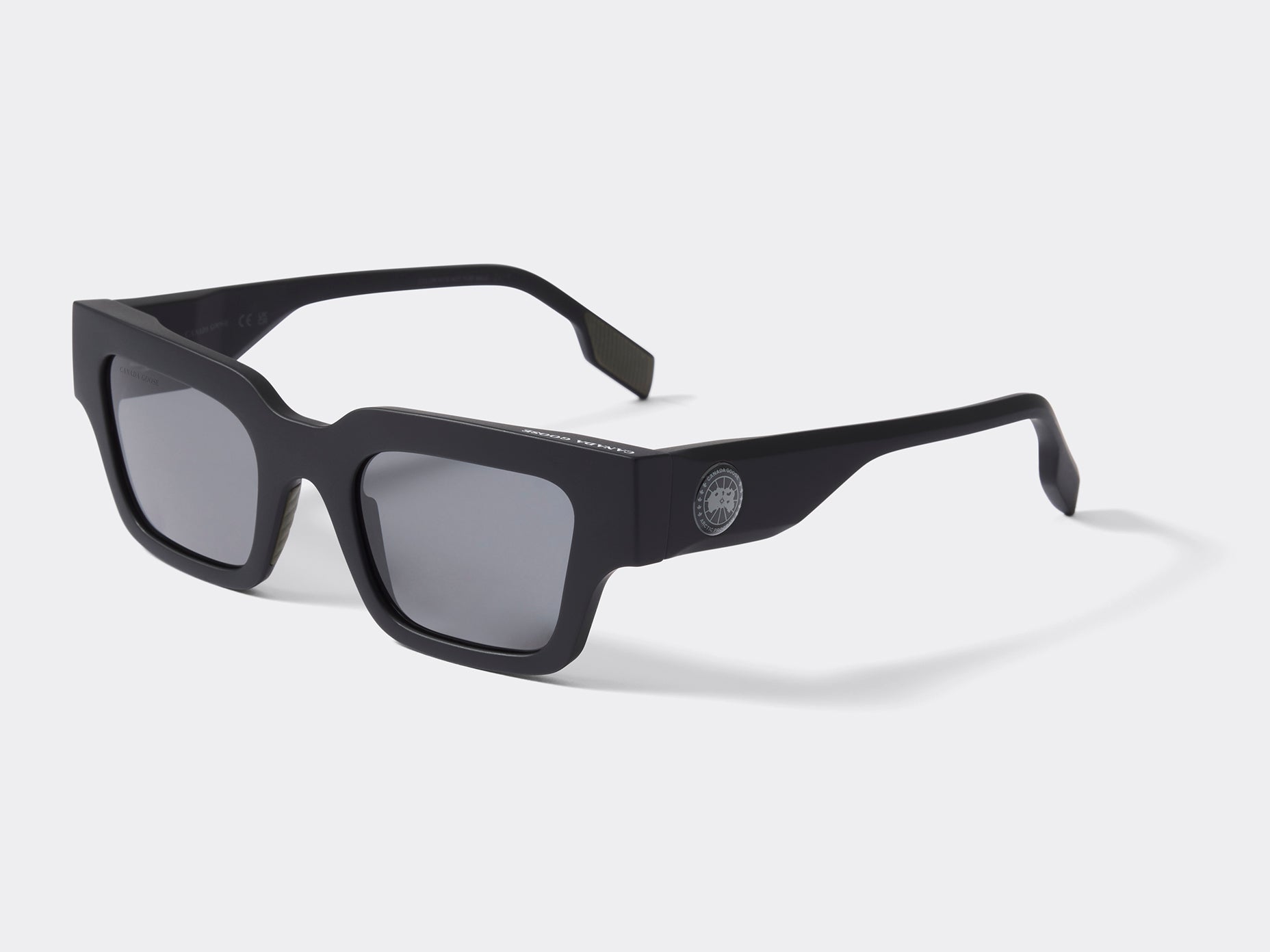 Waddington Sunglasses - Matte Black/Grey-Green
