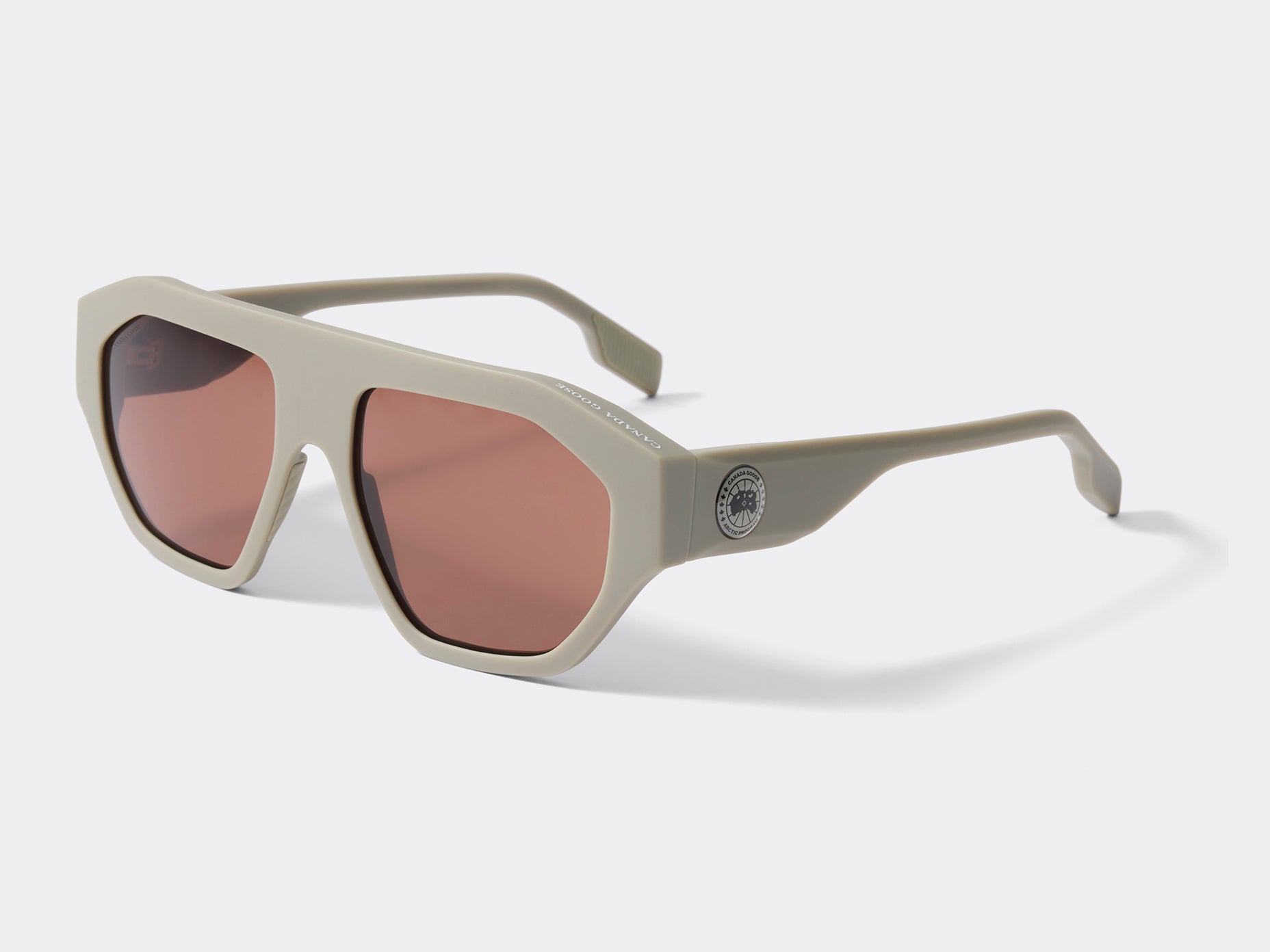 Tekapo Sunglasses (Men) - Matte Sage/Brown