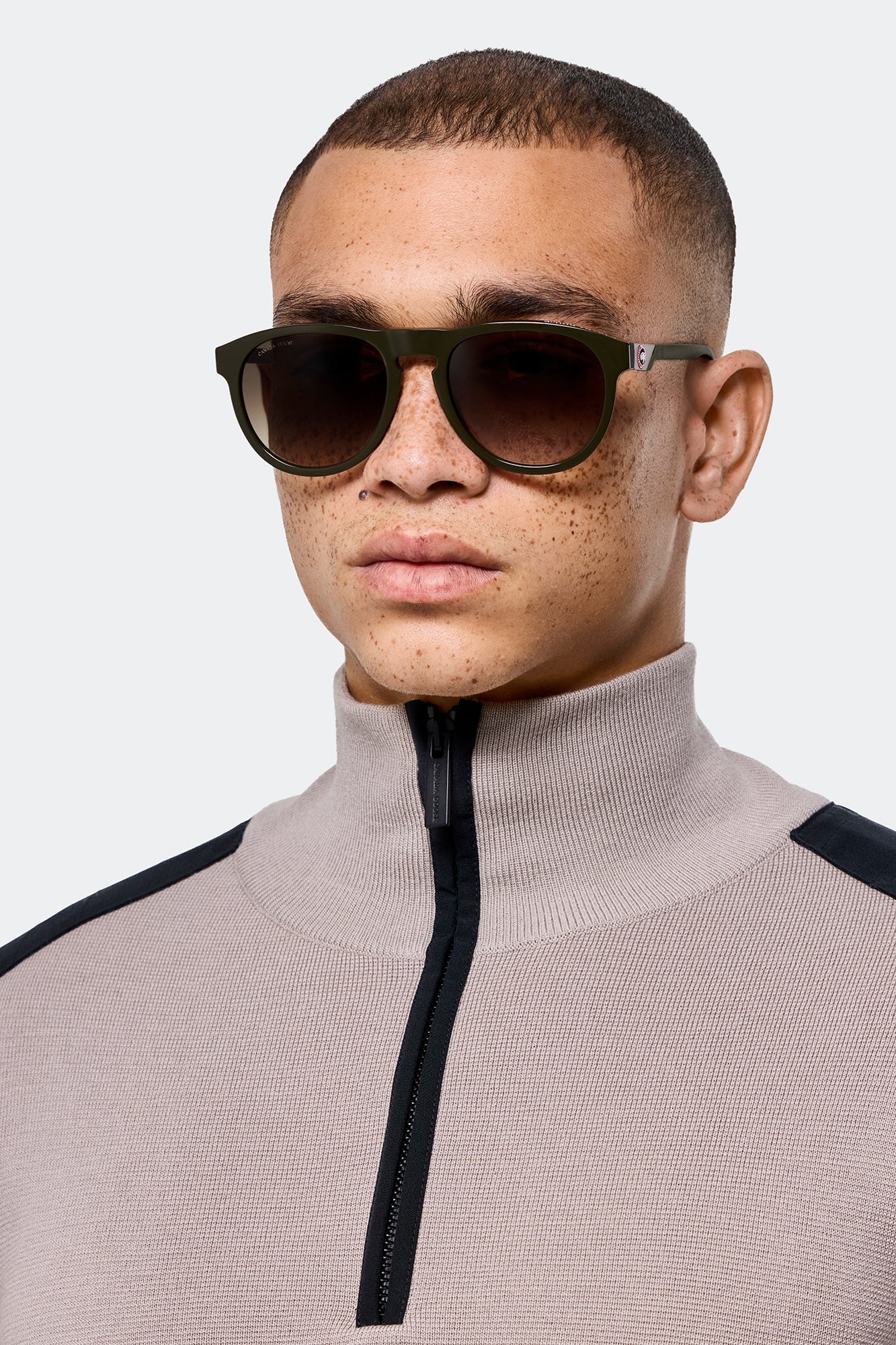 Skye Sunglasses (Men) - Khaki/Gradient Khaki - Image 5