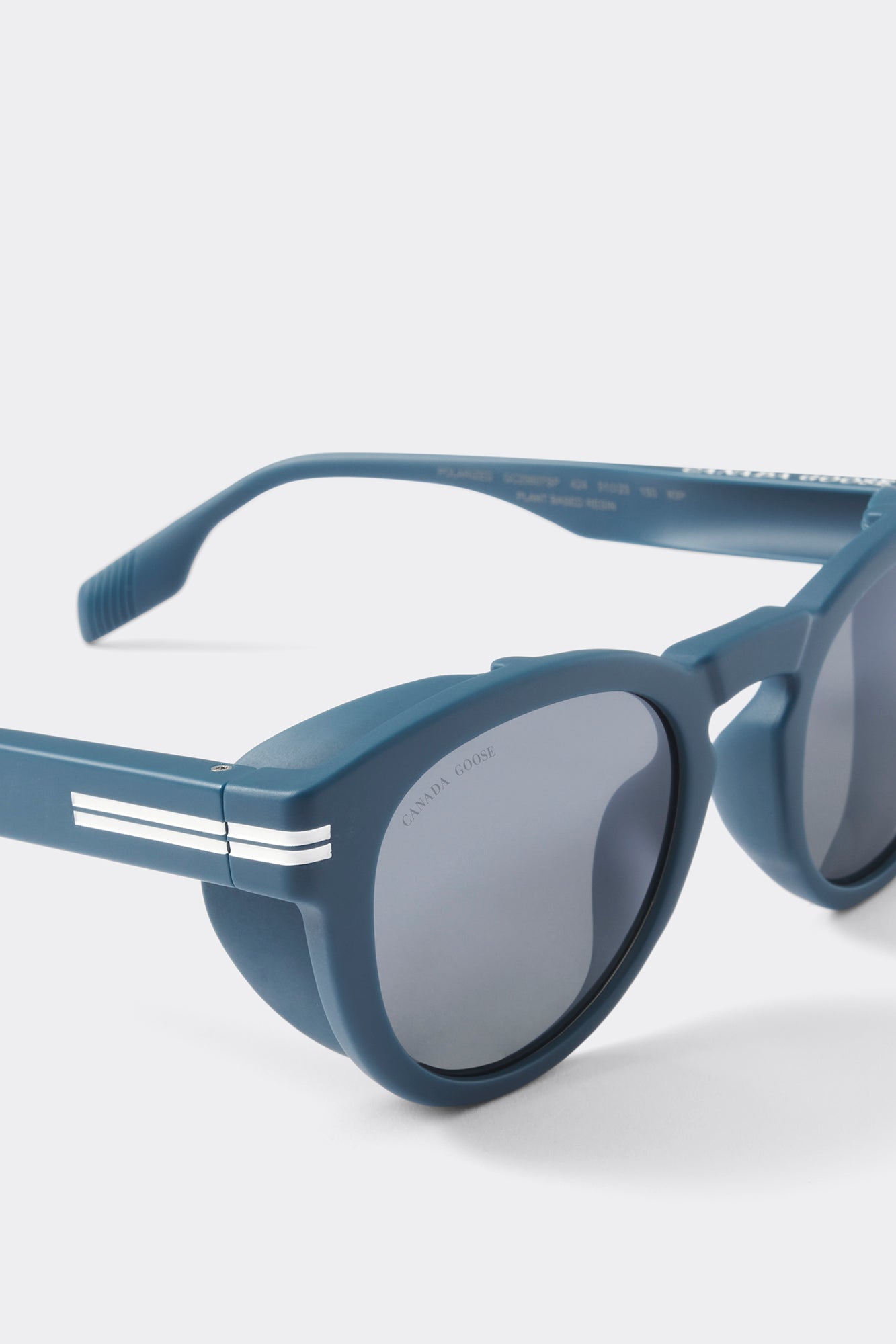 Salar Sunglasses - Matte Blue/Grey Flash - Image 3