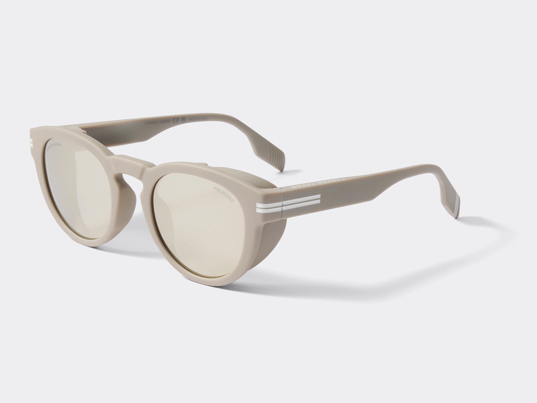 Salar Sunglasses - Matte Sand/Grey Flash Gold
