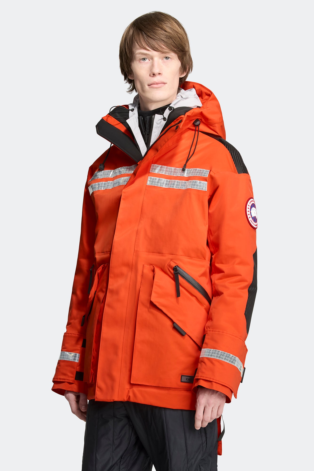 Sea Mantra Parka (Men) - Signal Orange