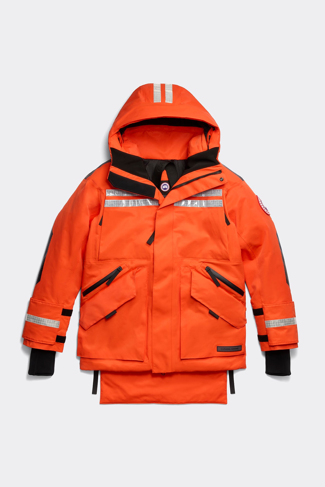 Sea Mantra Parka (Men) - Signal Orange - Image 6