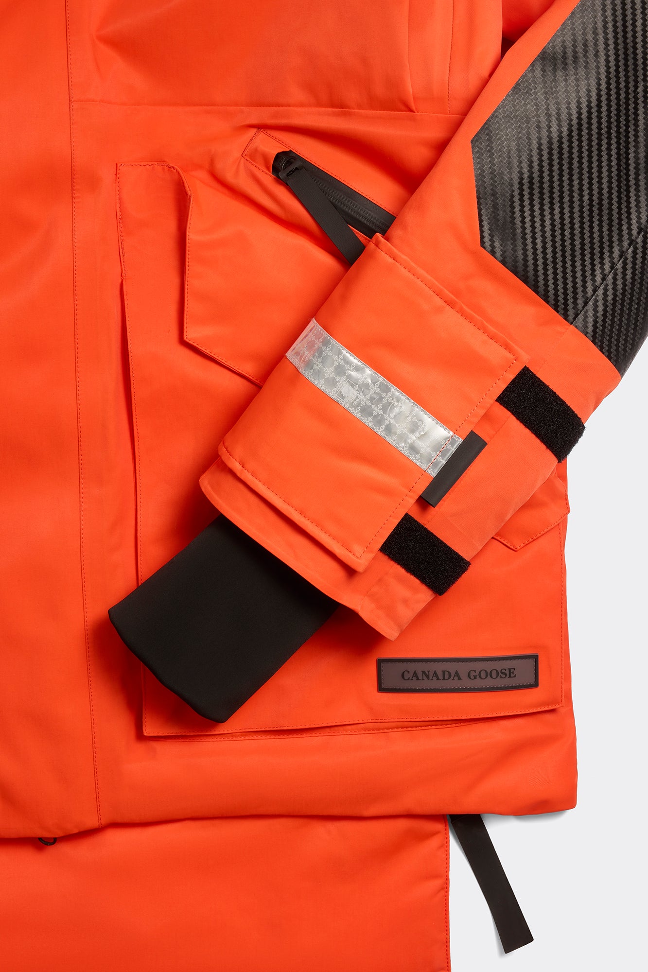 Sea Mantra Parka (Men) - Signal Orange - Image 8