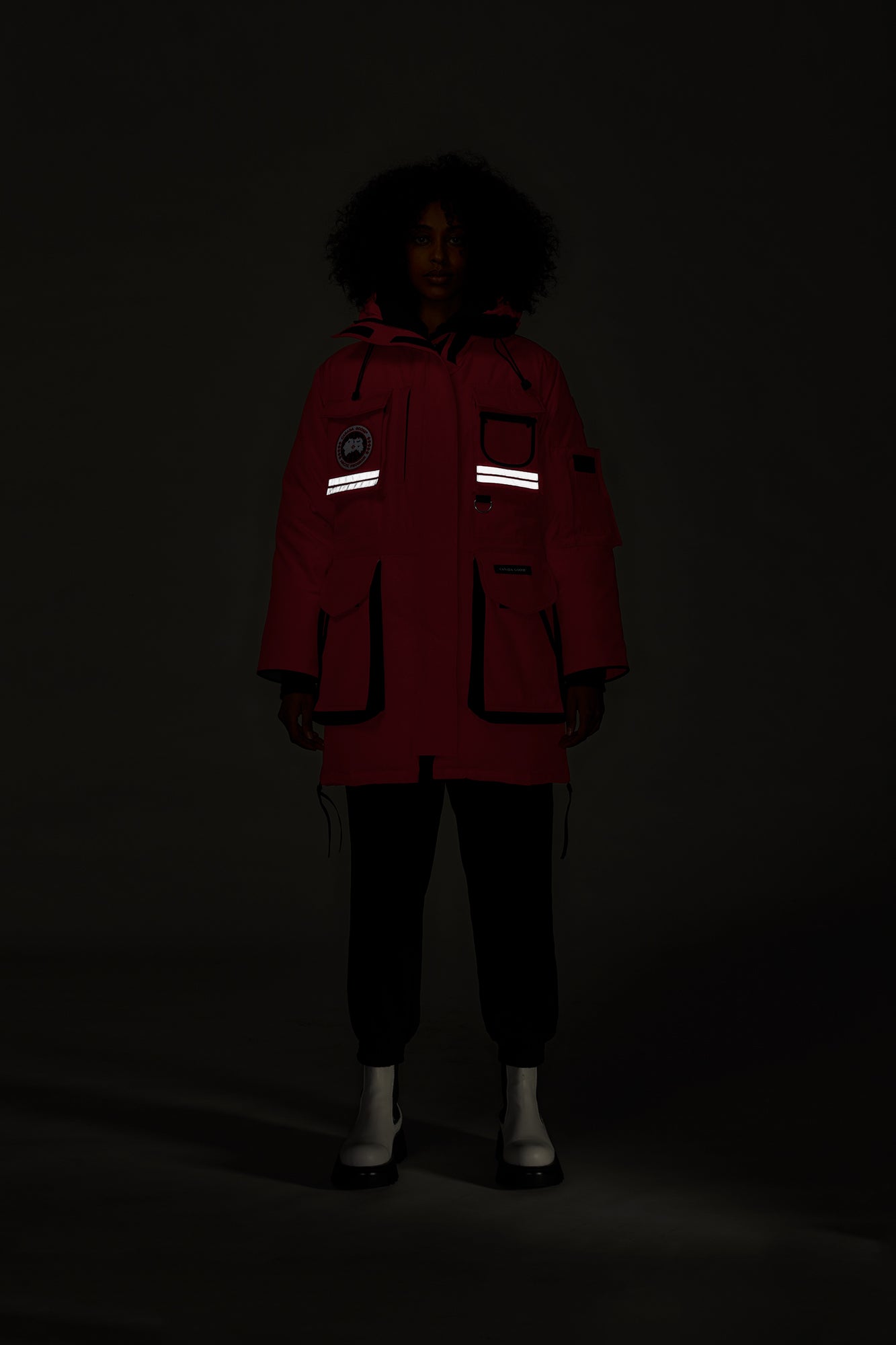 Snow Mantra Parka (Women) - Red - Image 8