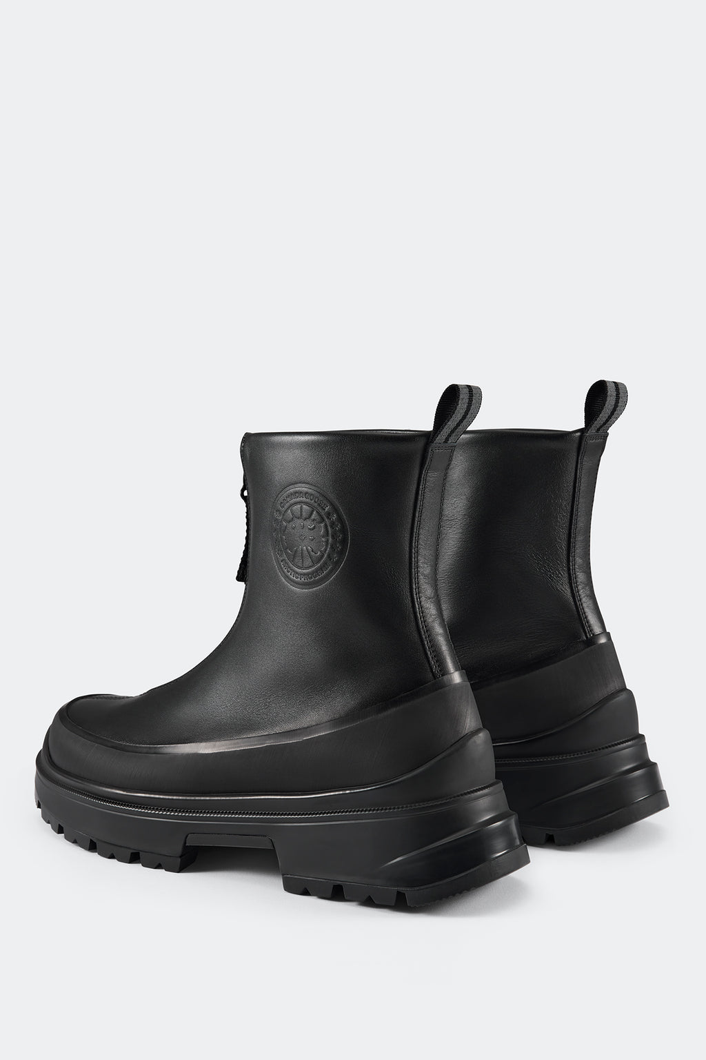 Kya Zip-up Boot - Black