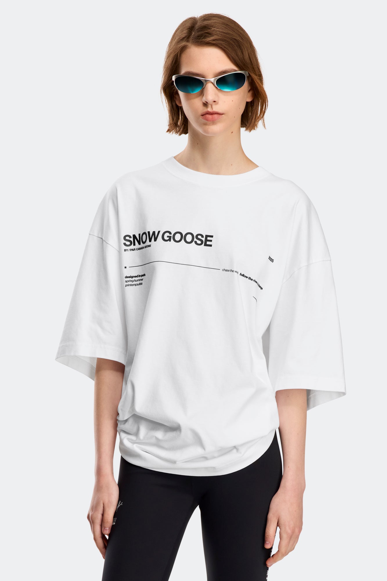 Zenith Tee - Chase The Wind White