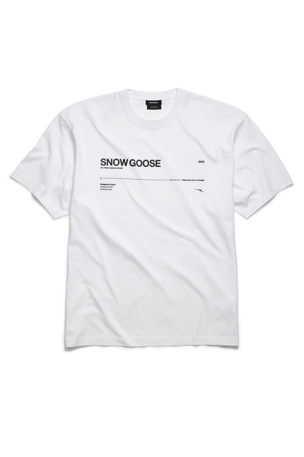 Zenith Tee - Chase The Wind White