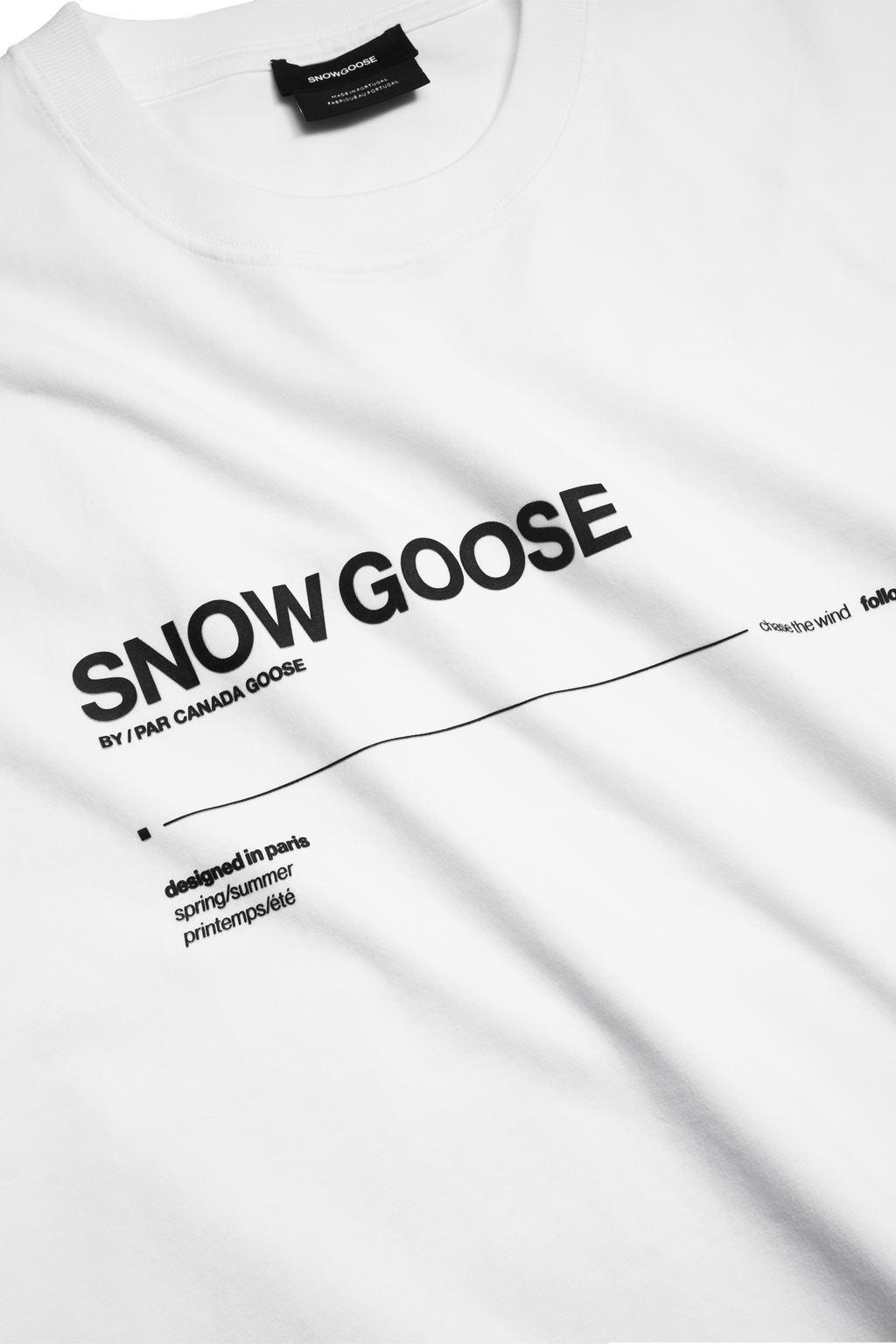 Zenith Tee - Chase The Wind White - Image 6