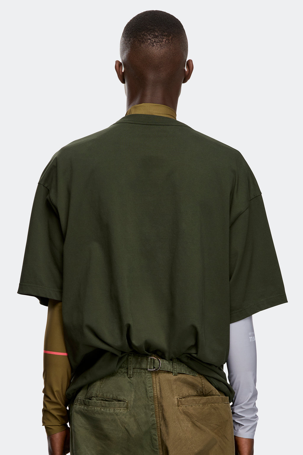 Zenith Tee - Moss Khaki