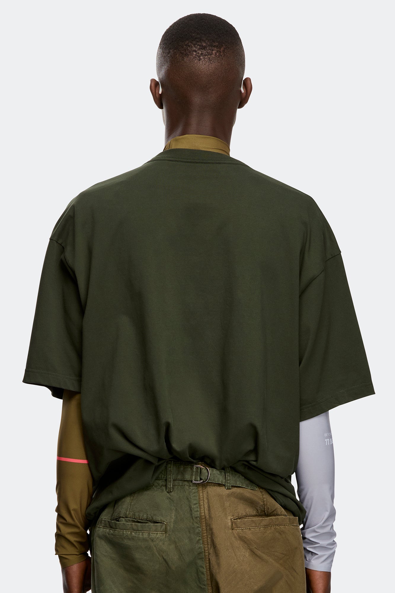 Zenith Tee - Moss Khaki