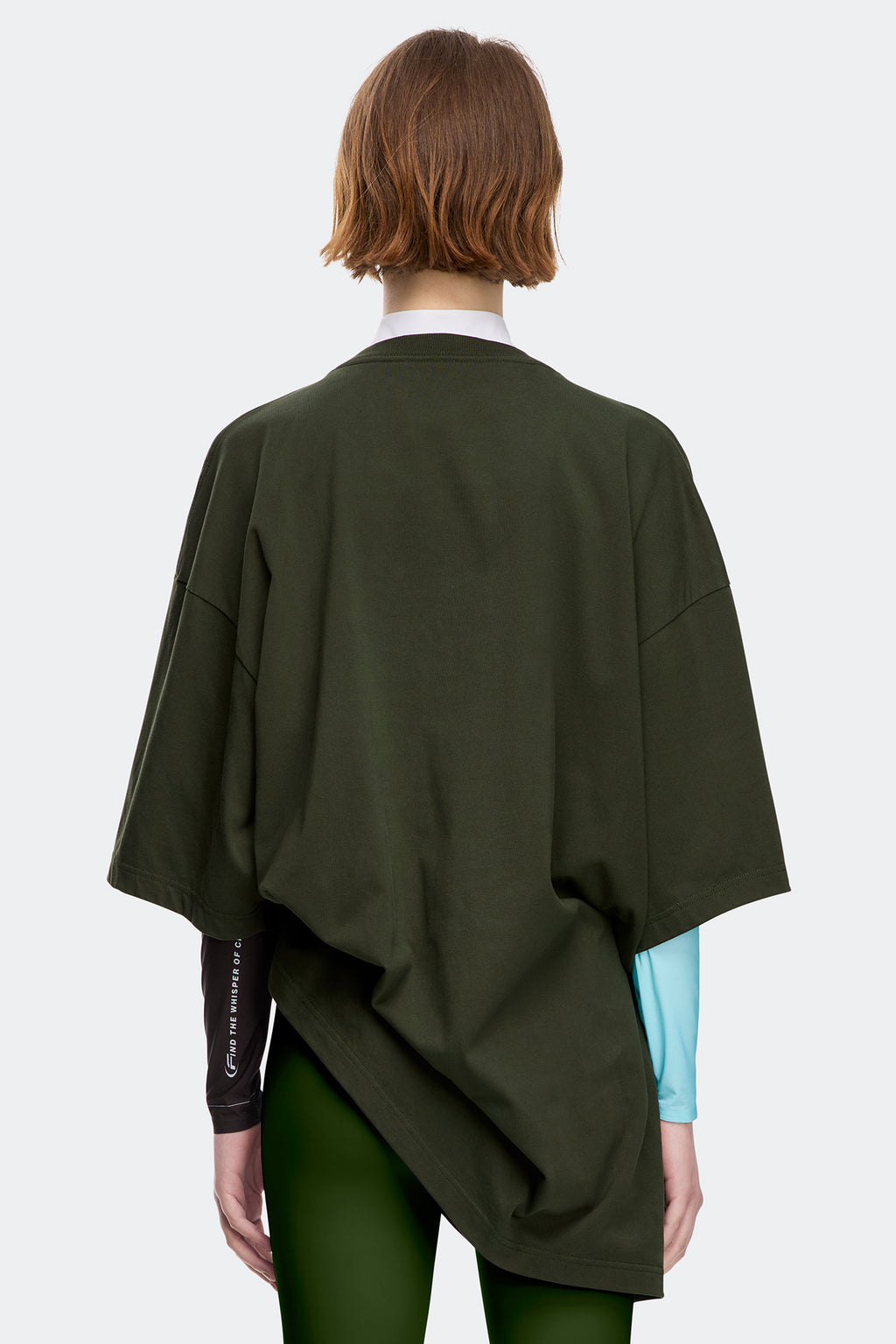 Zenith Tee - Moss Khaki