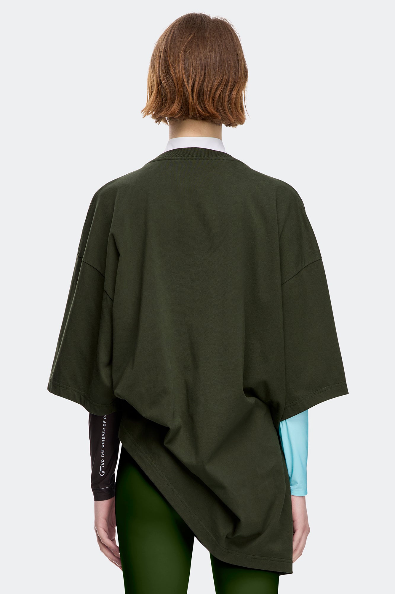 Zenith Tee - Moss Khaki