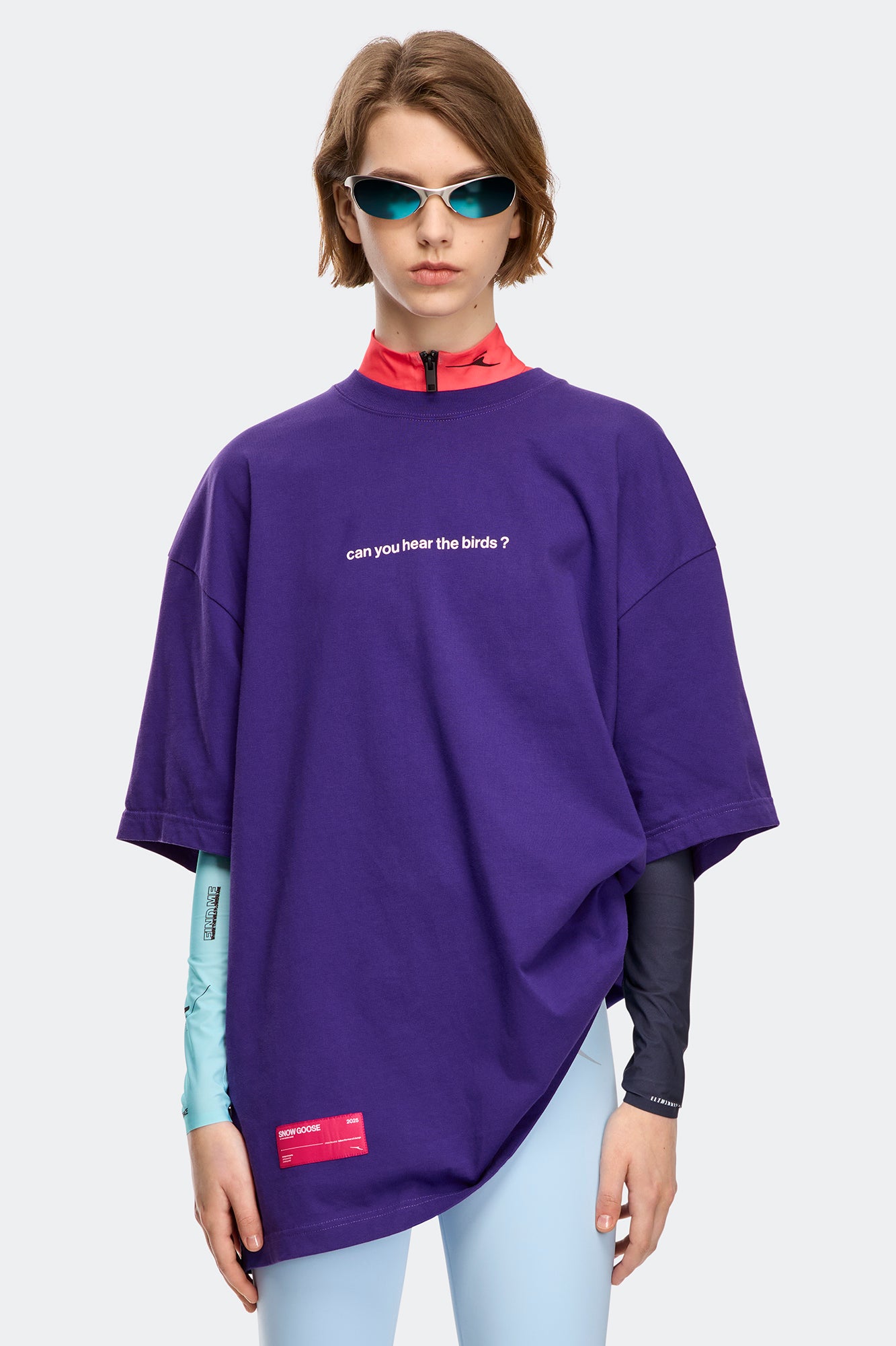 Zenith Tee - Hear The Birds Violet