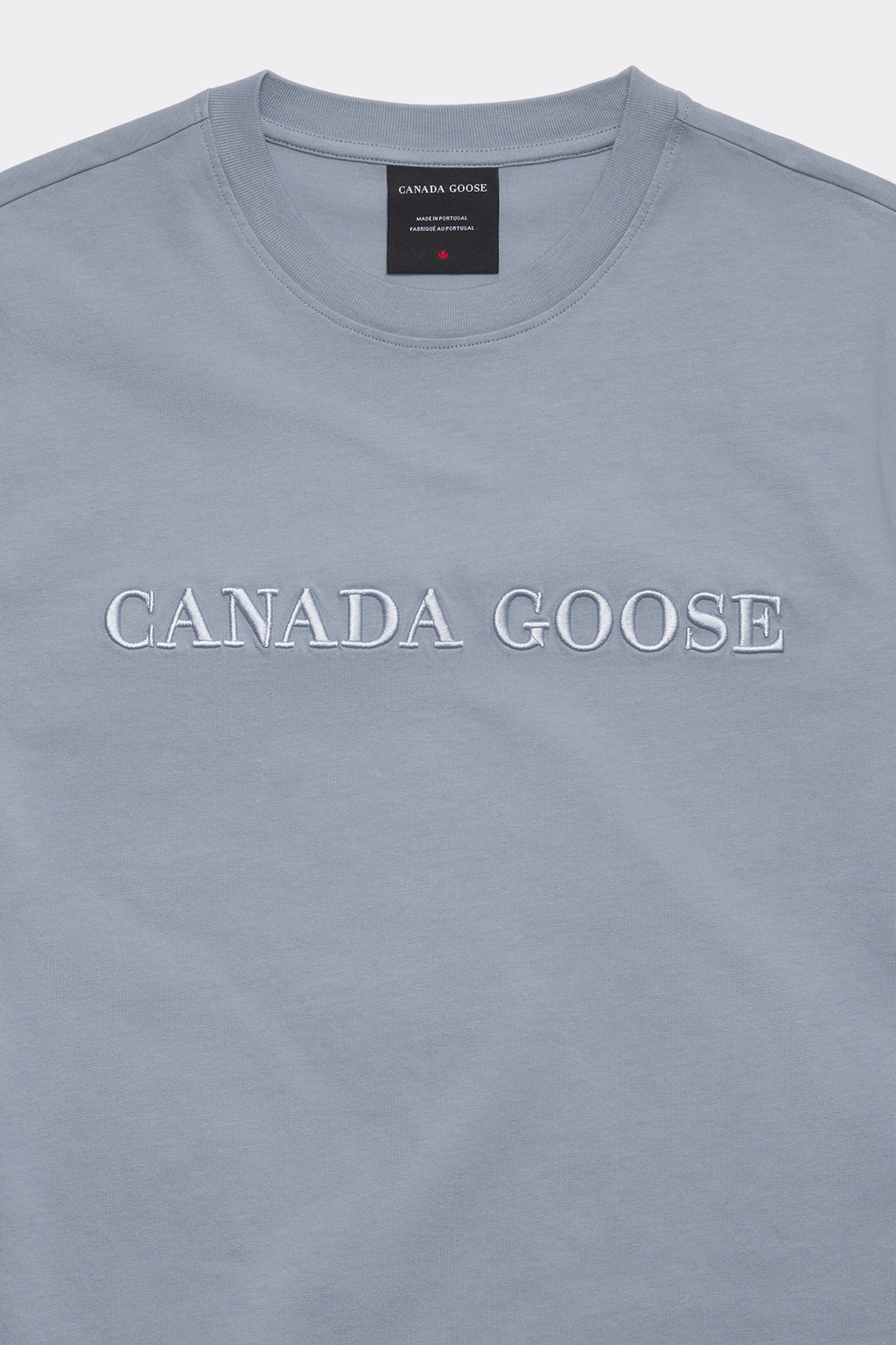 Emersen Embroidered Crewneck T-Shirt (Men) - Light Ozone Blue