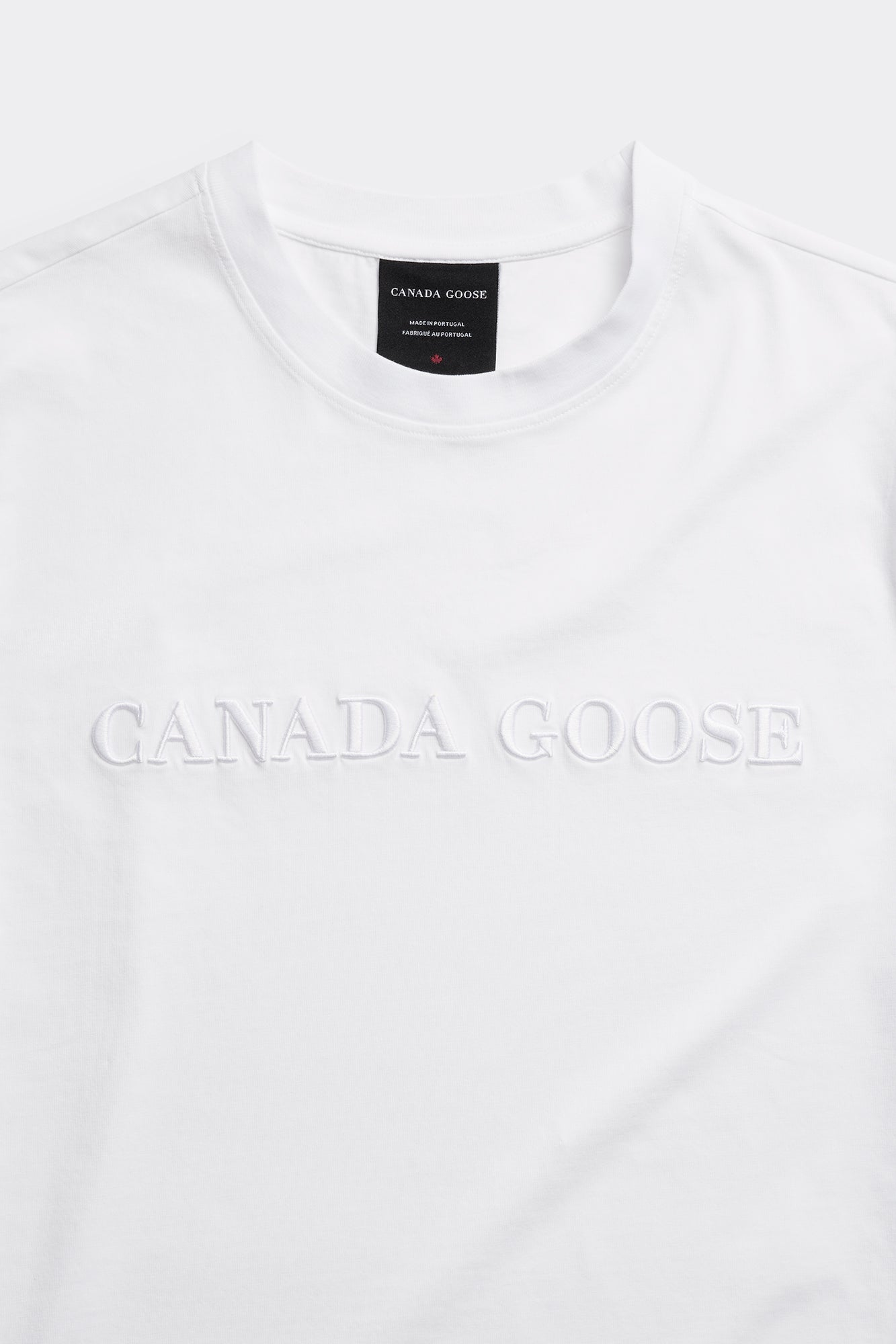 Emersen Embroidered Crewneck T-Shirt (Men) - White