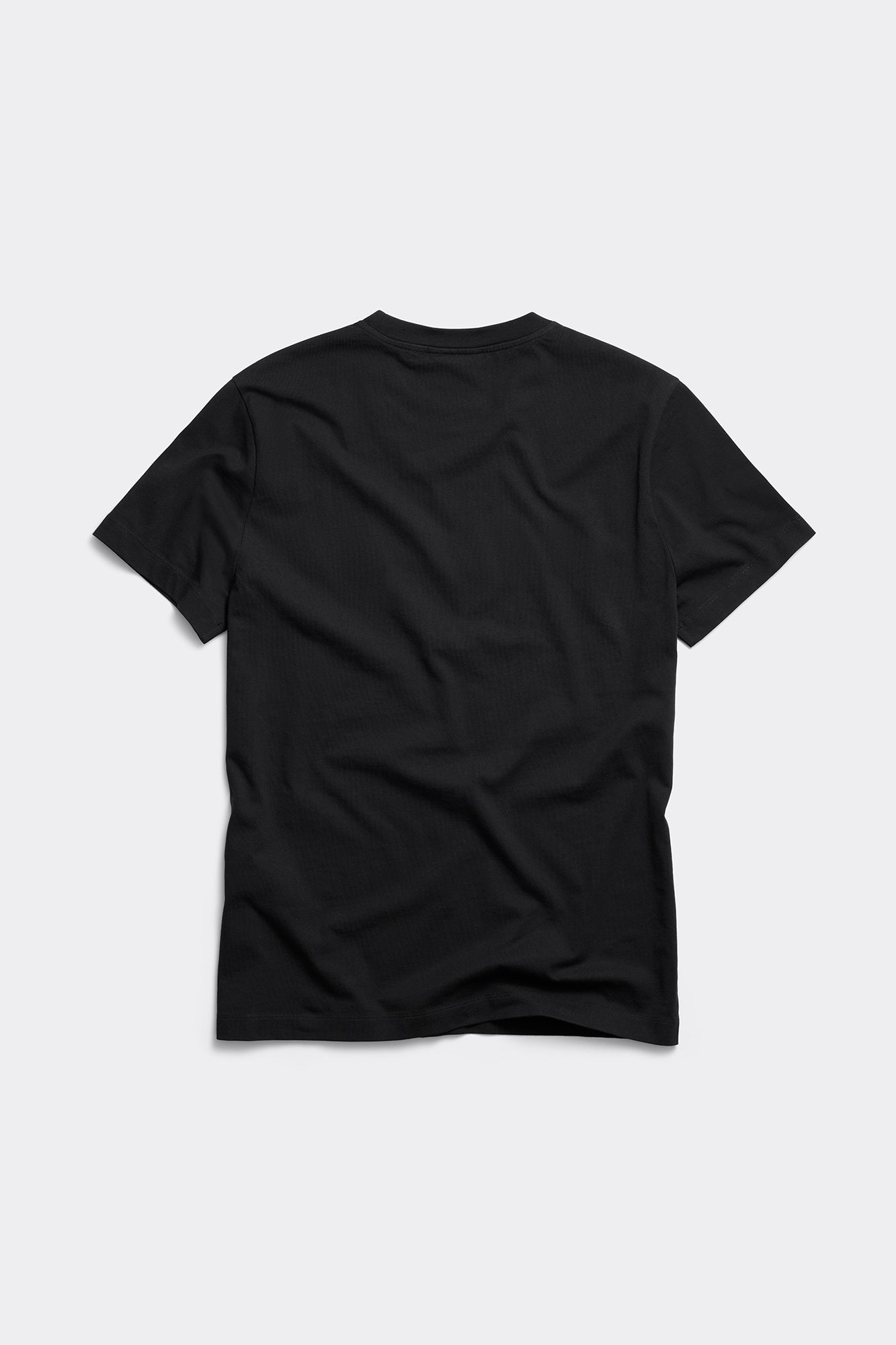 Emersen Embroidered Crewneck T-Shirt (Men) - Black