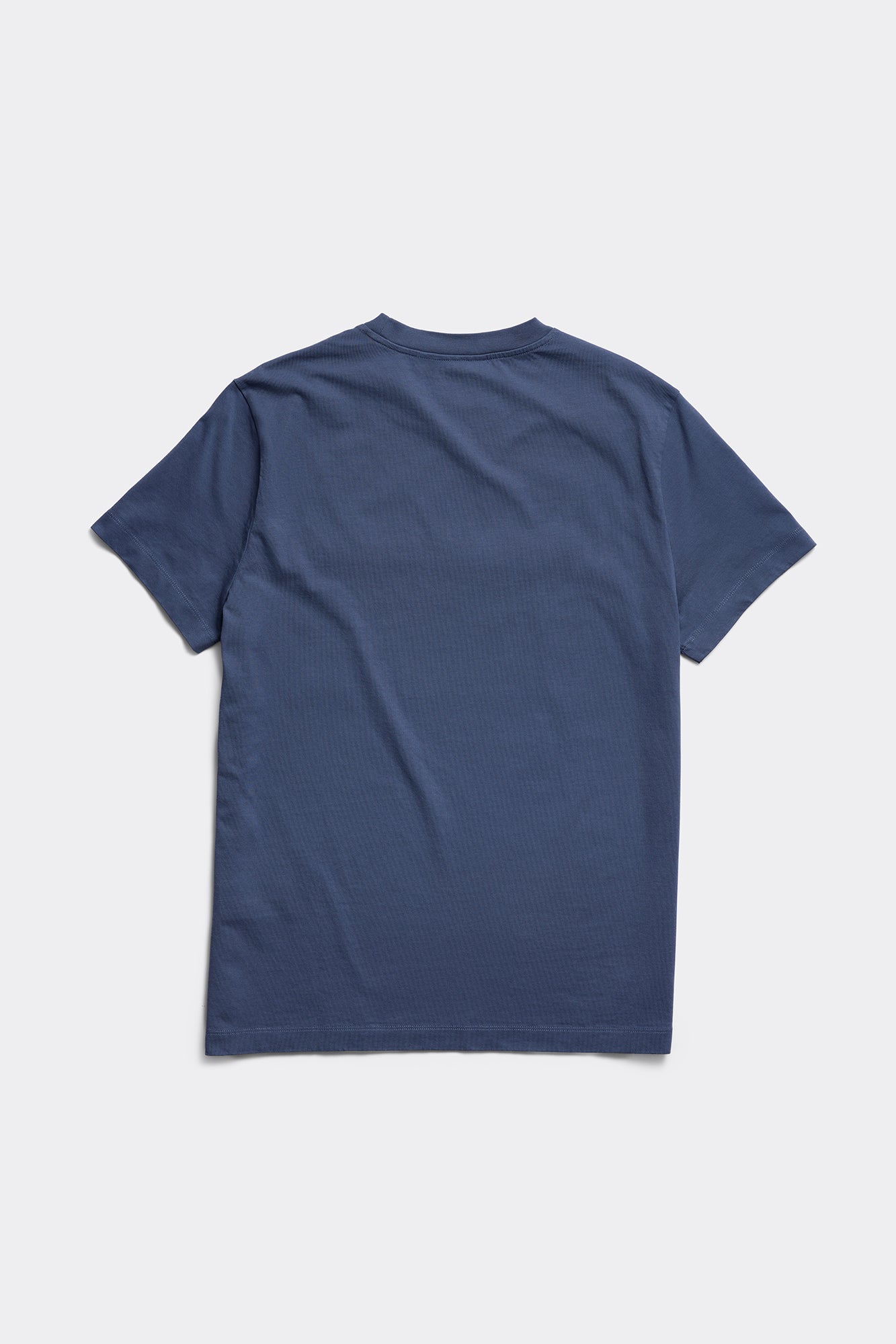 Emersen Embroidered Crewneck T-Shirt (Men) - Ozone Blue