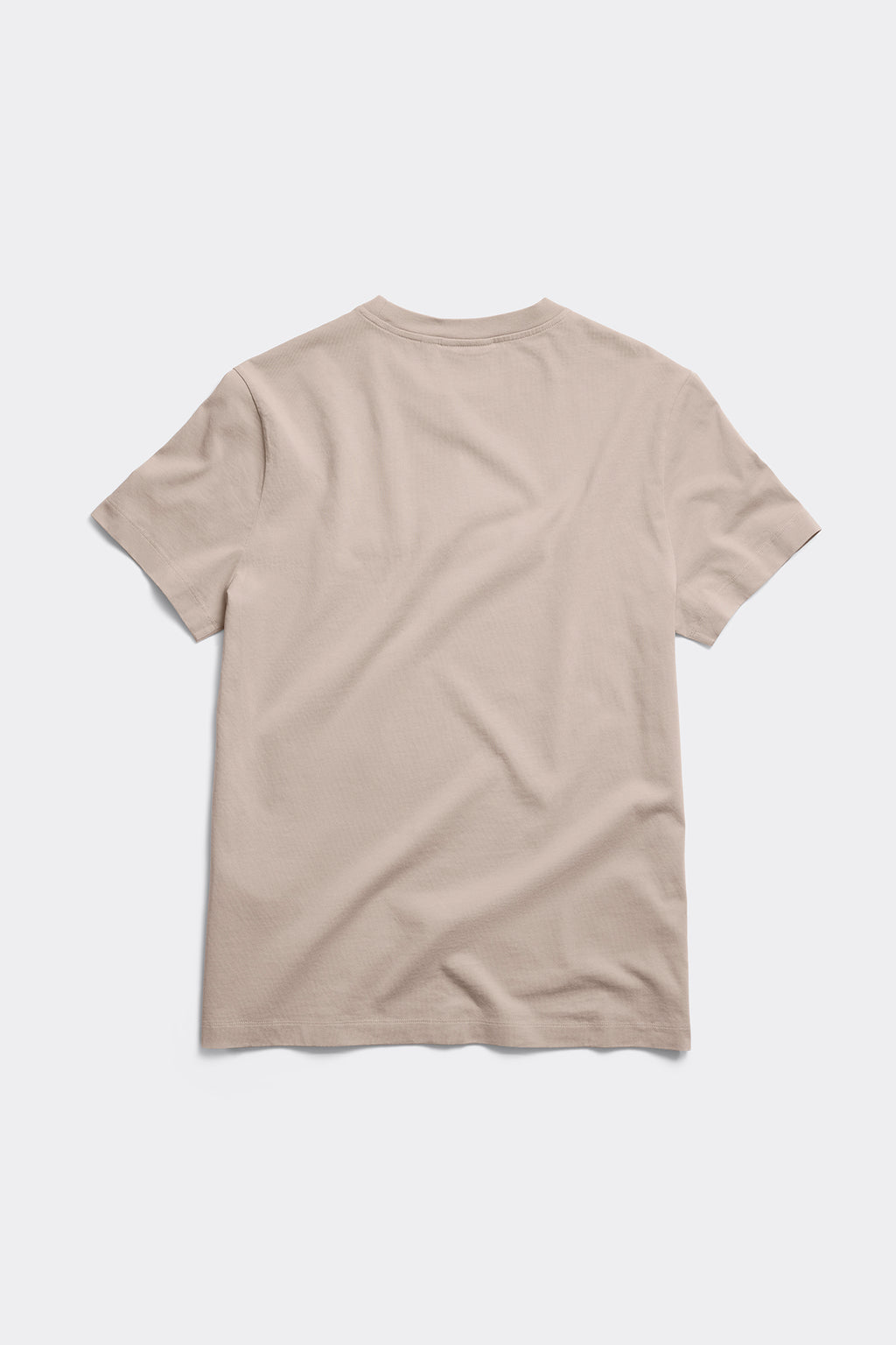 Emersen Embroidered Crewneck T-Shirt (Men) - Limestone