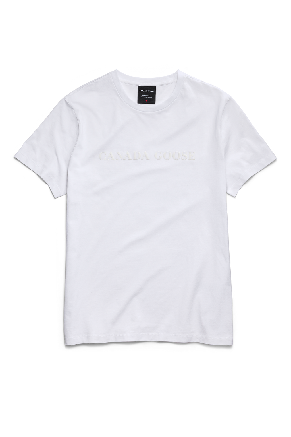 Emersen Embossed Crewneck T-Shirt (Men) - White