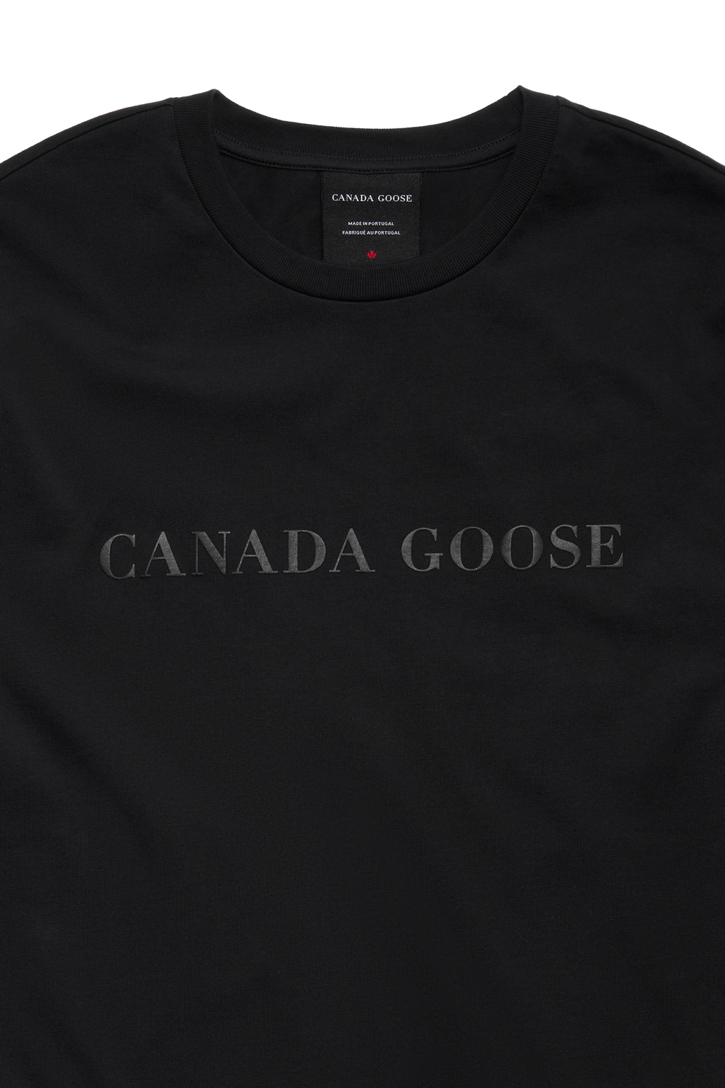 Emersen Embossed Crewneck T-Shirt (Men) - Black