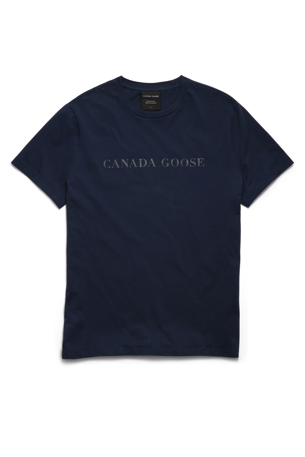 Emersen Embossed Crewneck T-Shirt (Men) - Atlantic Navy