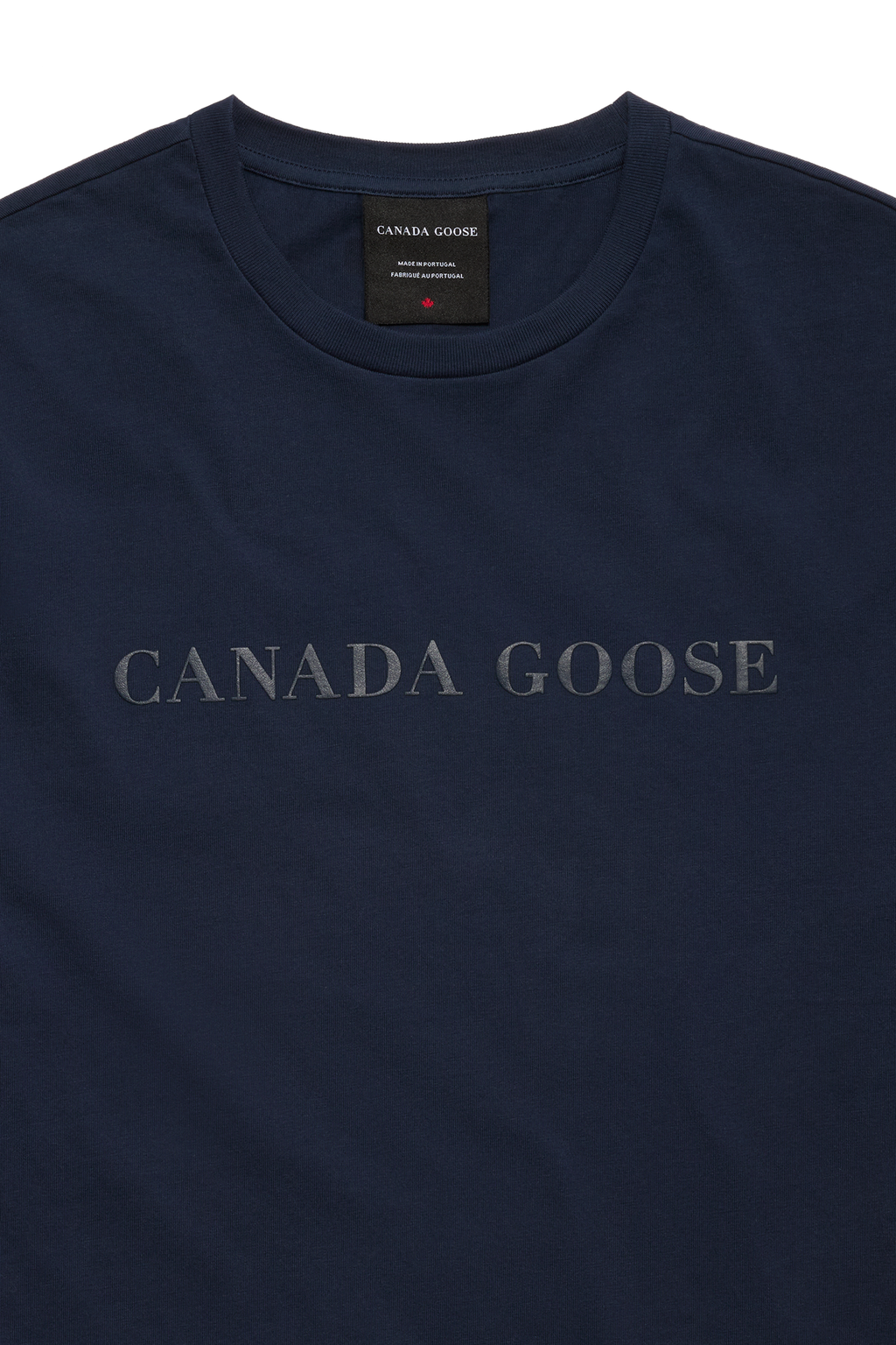 Emersen Embossed Crewneck T-Shirt (Men) - Atlantic Navy