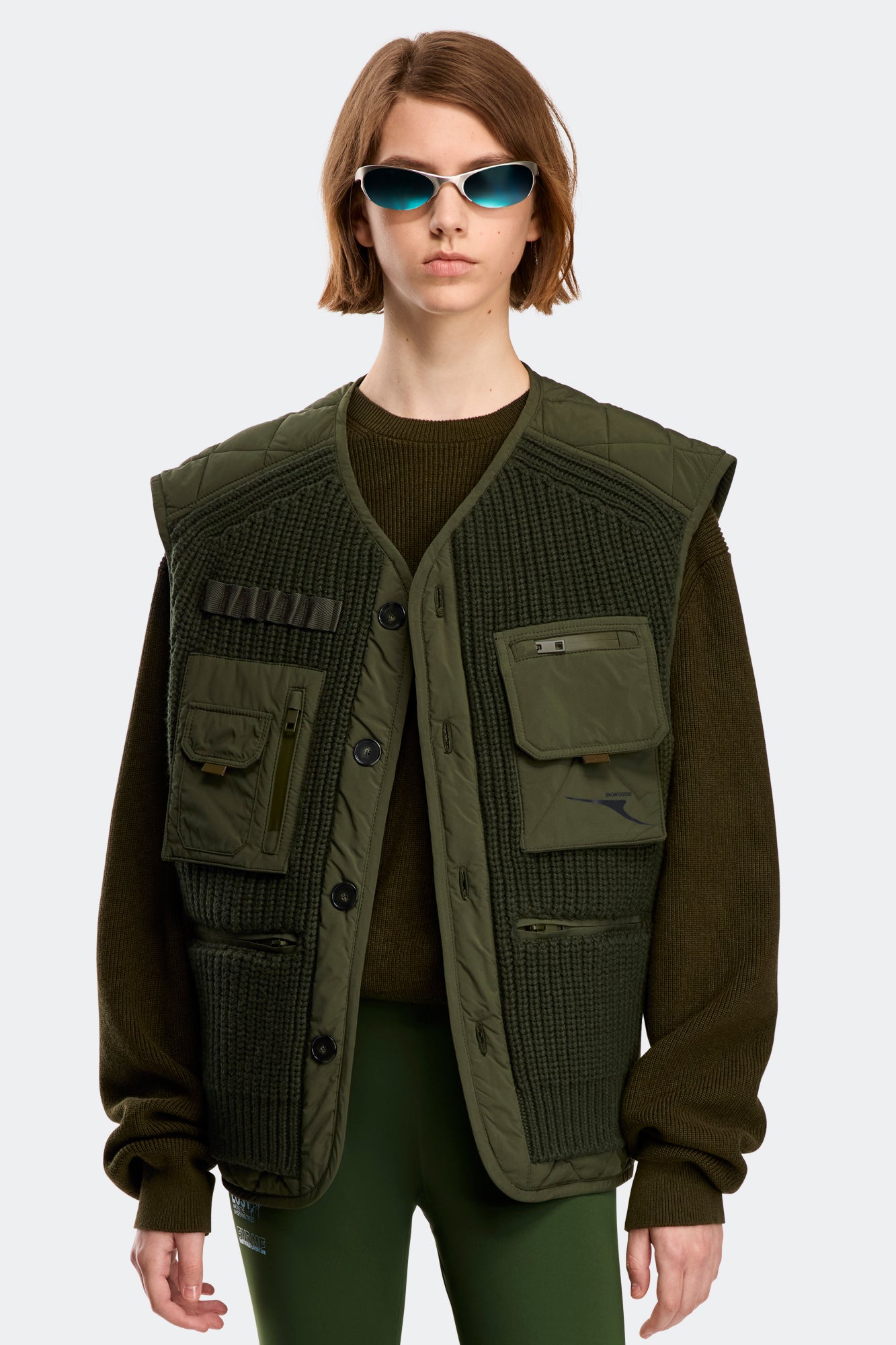 Solstice Vest - Evergreen Khaki - Image 2