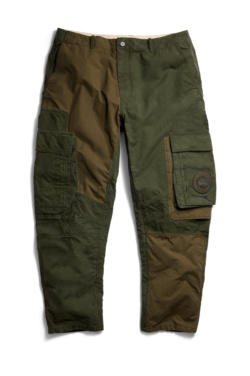 Bi-colour Edge Pant - Evergreen Khaki - Image 6
