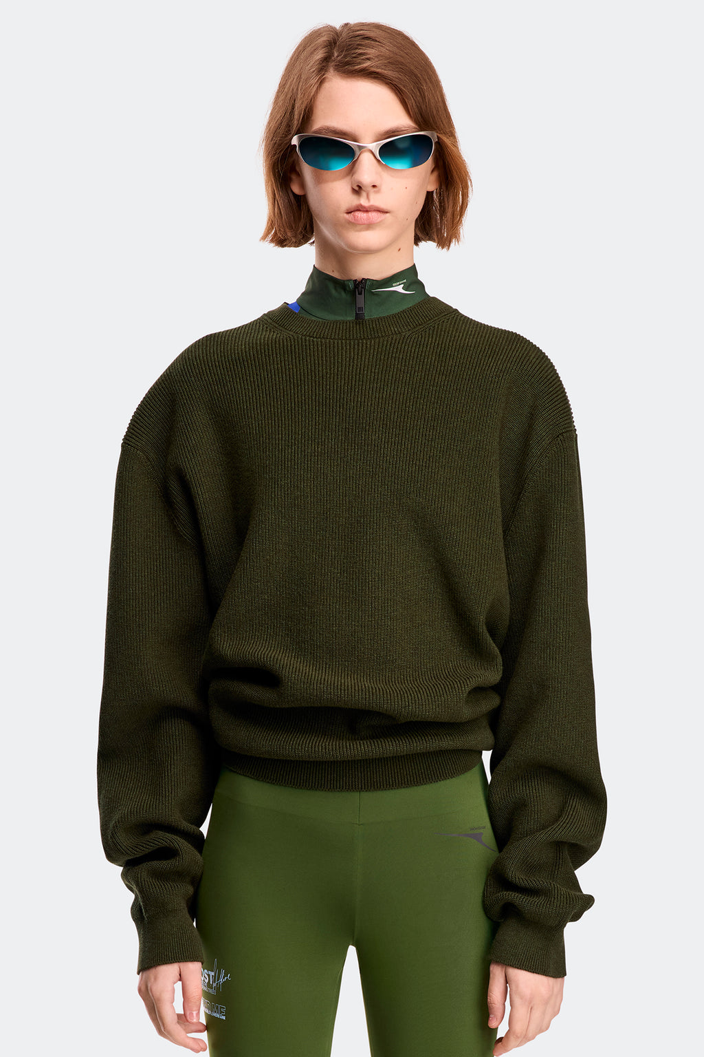 Odyssey Knit Sweater - Fern