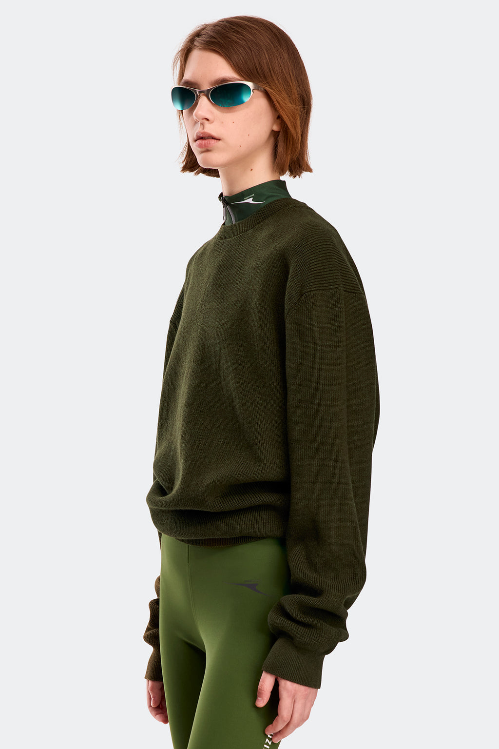 Odyssey Knit Sweater - Fern