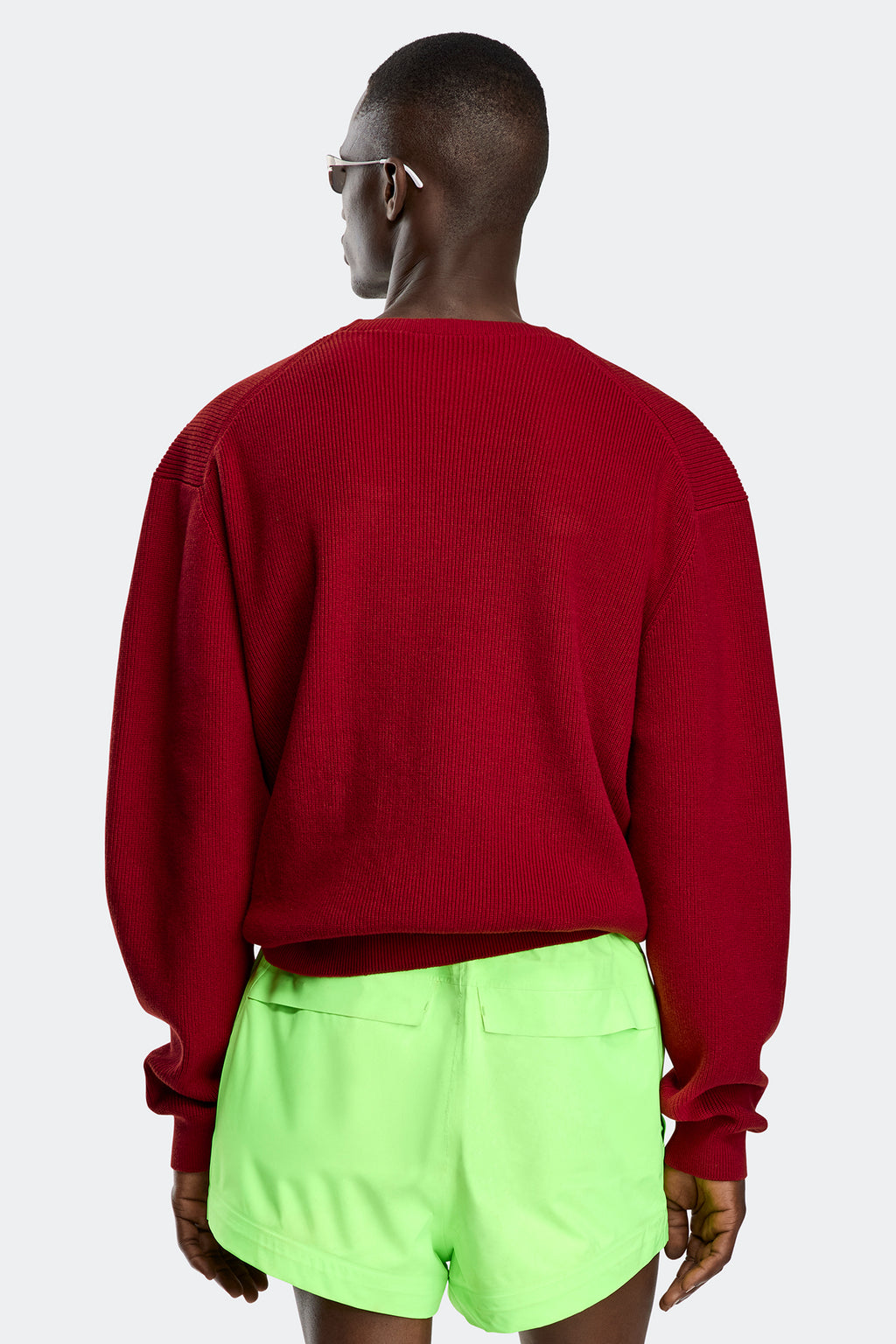 Odyssey Knit Sweater - Spice Red - Image 5