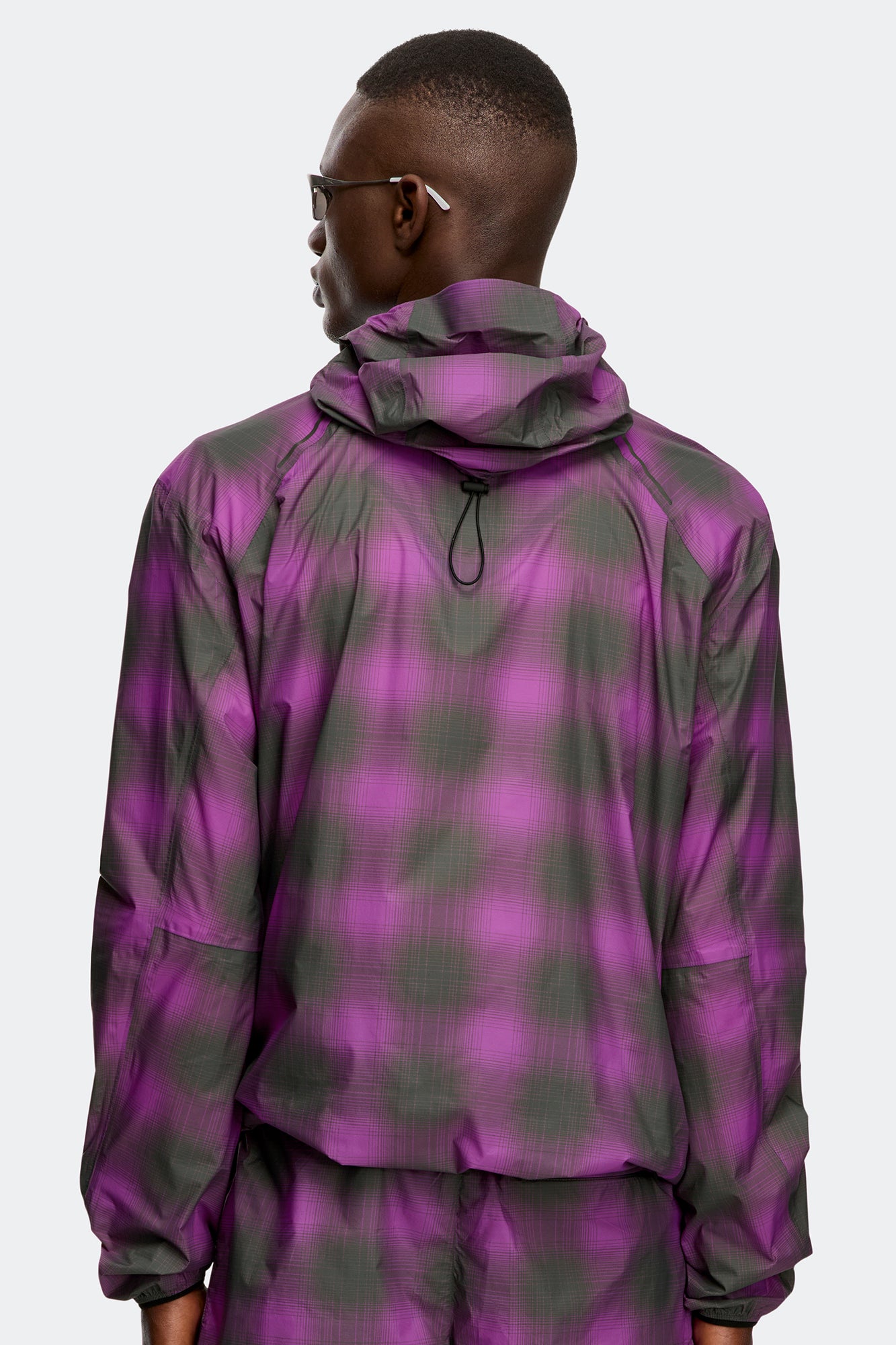 Zephyr Jacket - Print - Violet Plaid - Image 6
